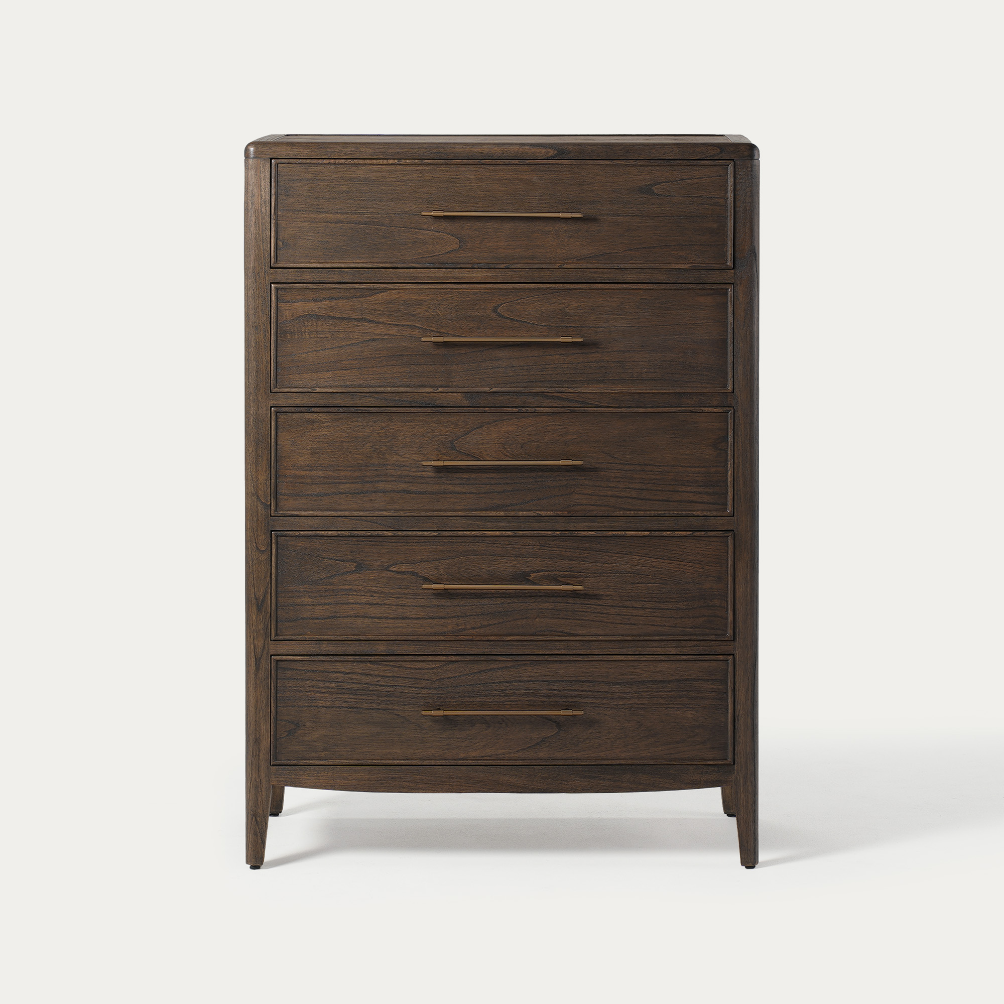5 drawer dresser dark brown Harrison 38