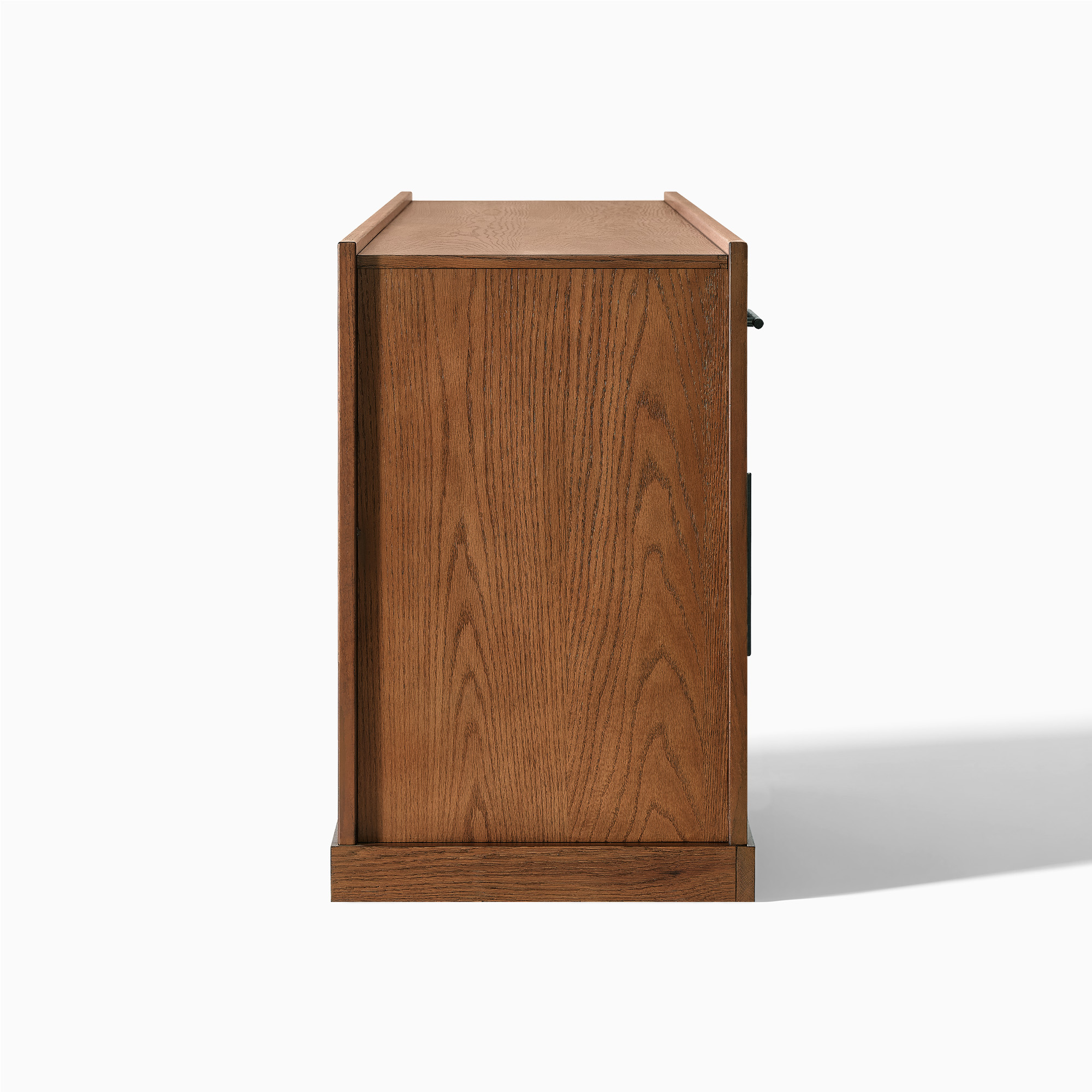 Jardine 84 inch Warm Brown Oak TV Stand with 4 Drawers
