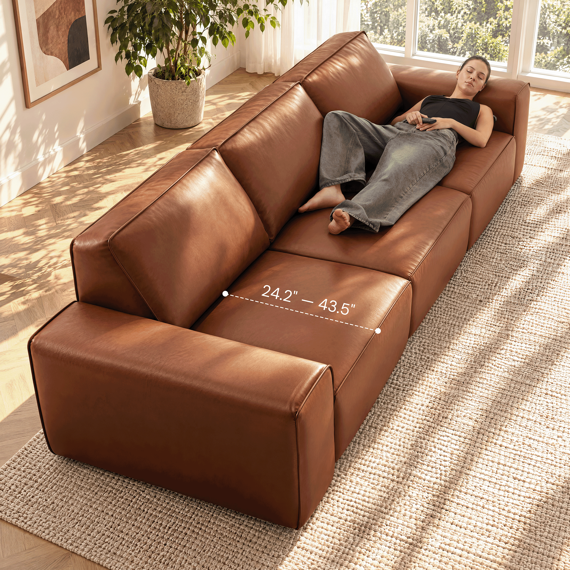 Warren Power Reclining Sofa - image 7 of 17