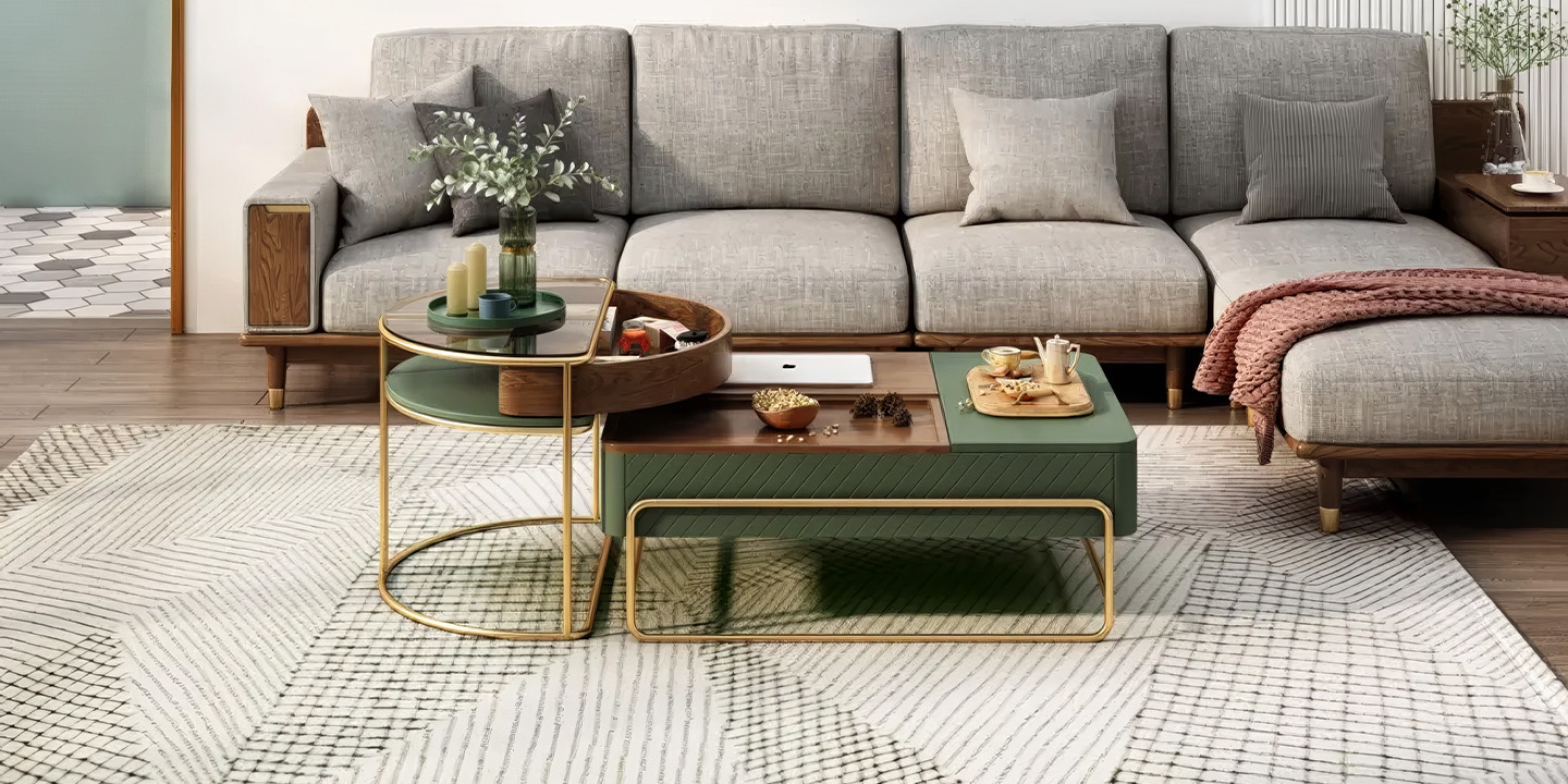 Hernest Adjustable Coffee Table