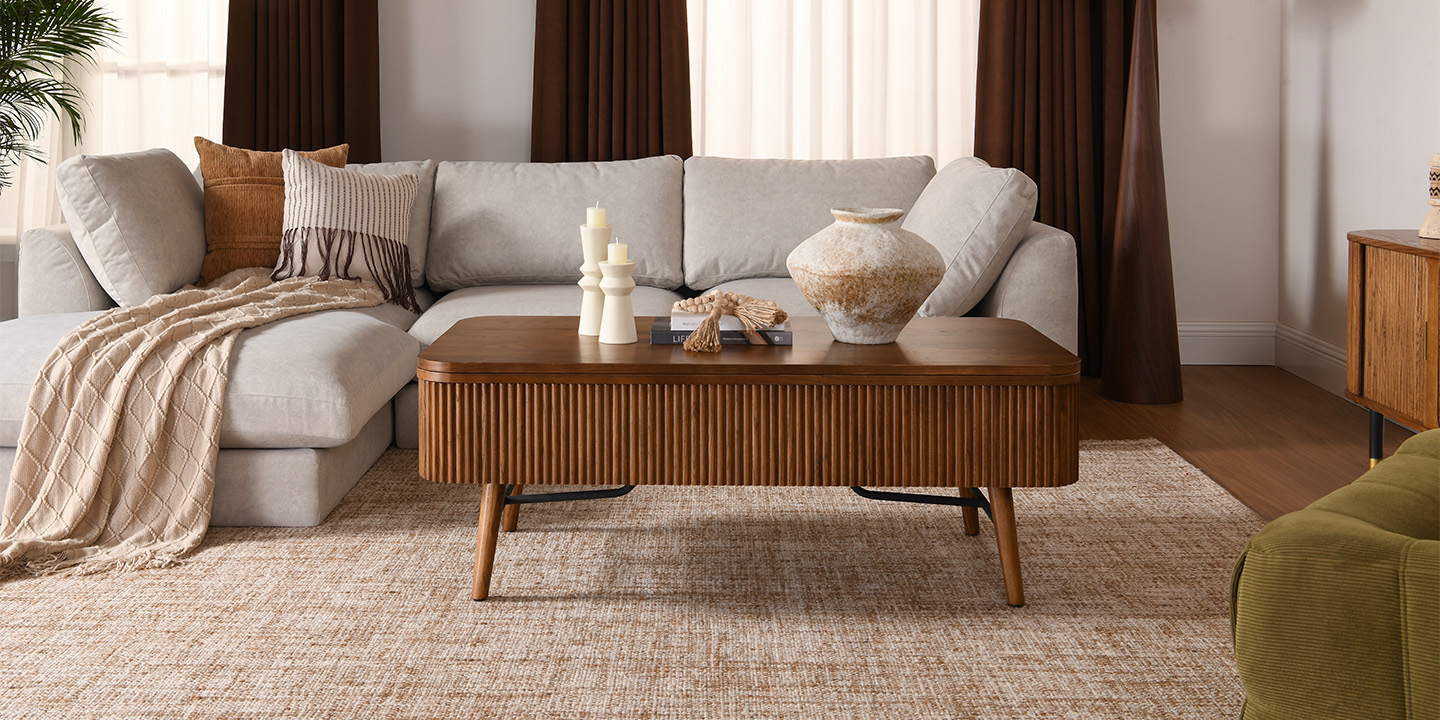 The Magnus Wood Lift-Top Coffee Table