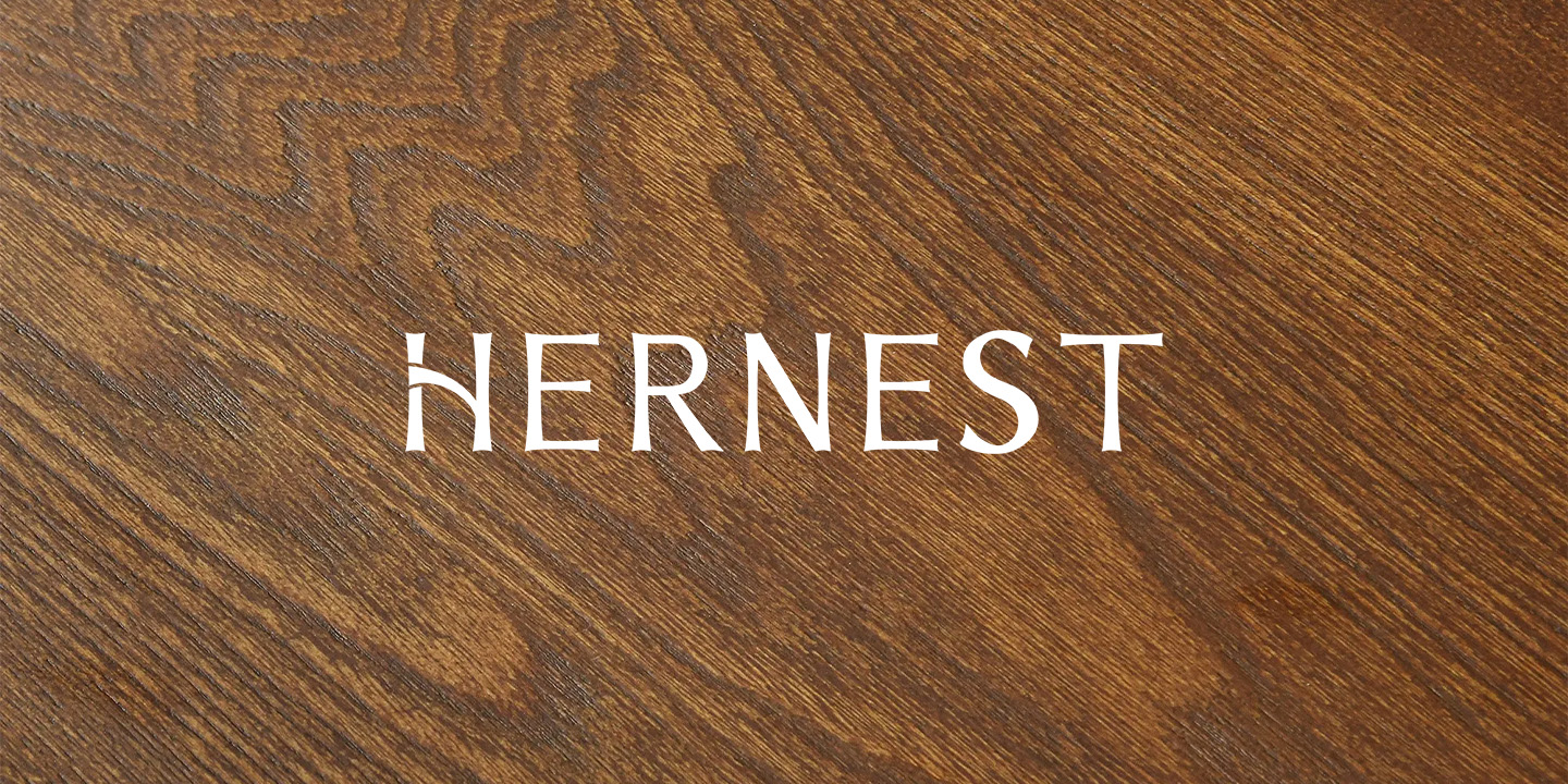 HERNEST's name and logo