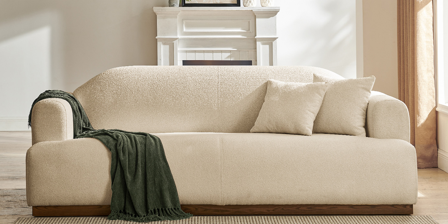 HERNEST Brise 91 Inch Sofa