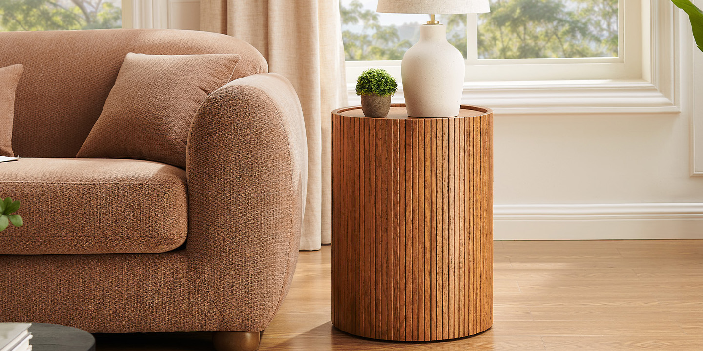 HERNEST Pick: Elliot Solid Oak Side Table