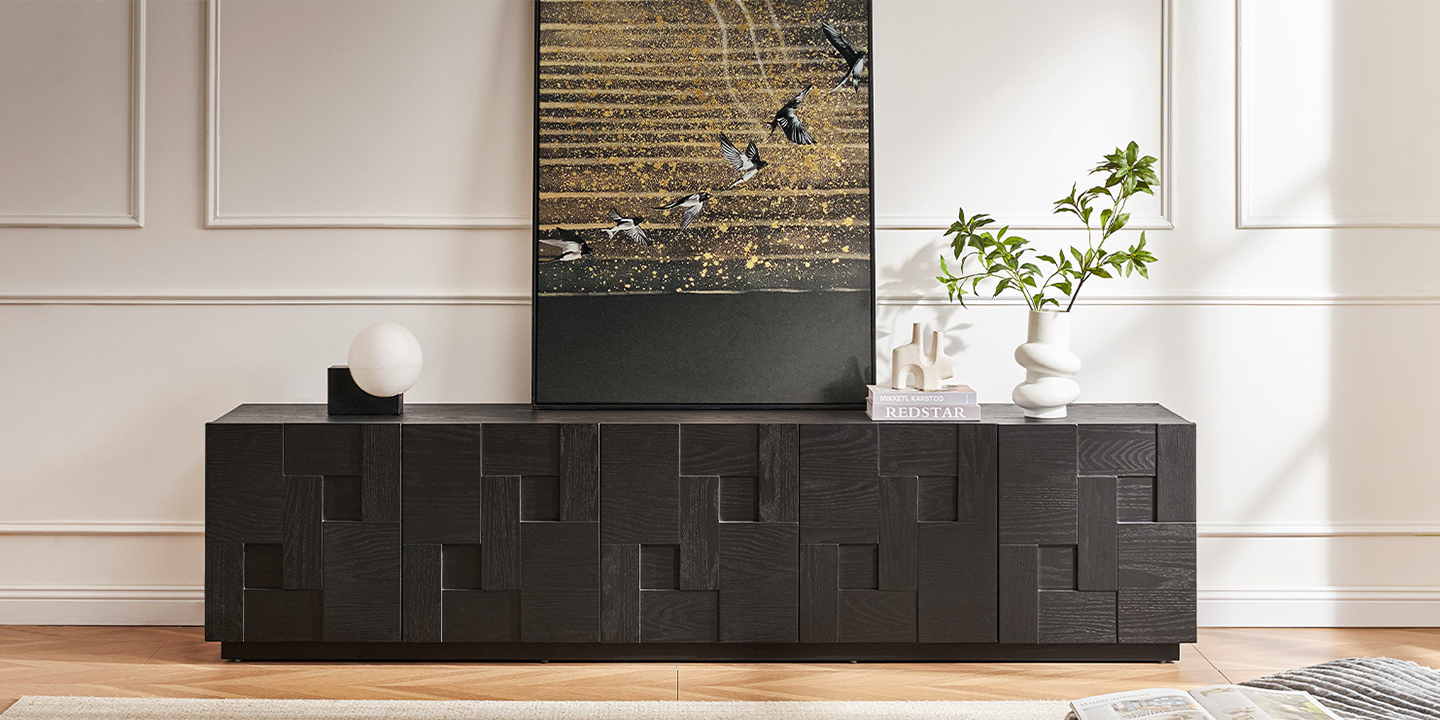 HERNEST Casimir 88-Inch Media Console HERNEST Casimir 88-Inch Media Console