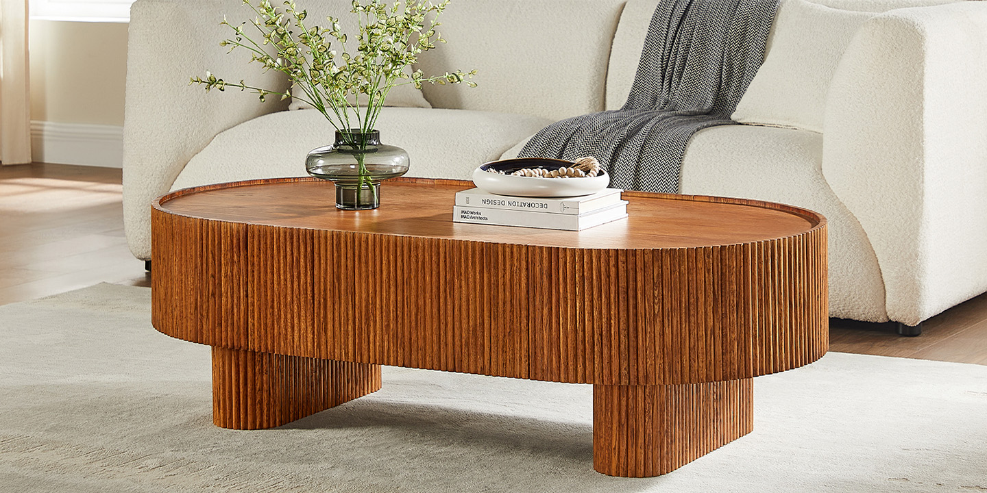 HERNEST Marisol Oak Coffee Table HERNEST Marisol Oak Coffee Table