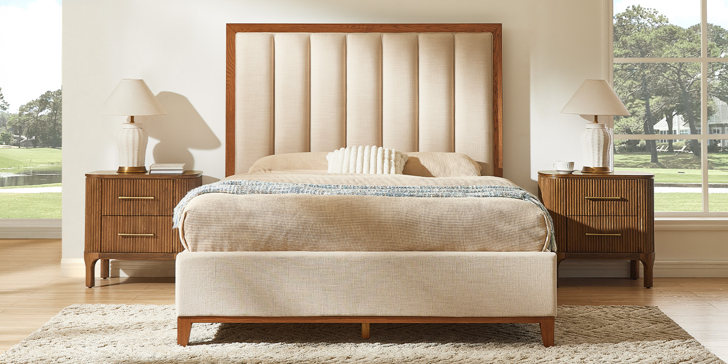 HERNEST Rowan Upholstered Bed HERNEST Rowan Upholstered Bed