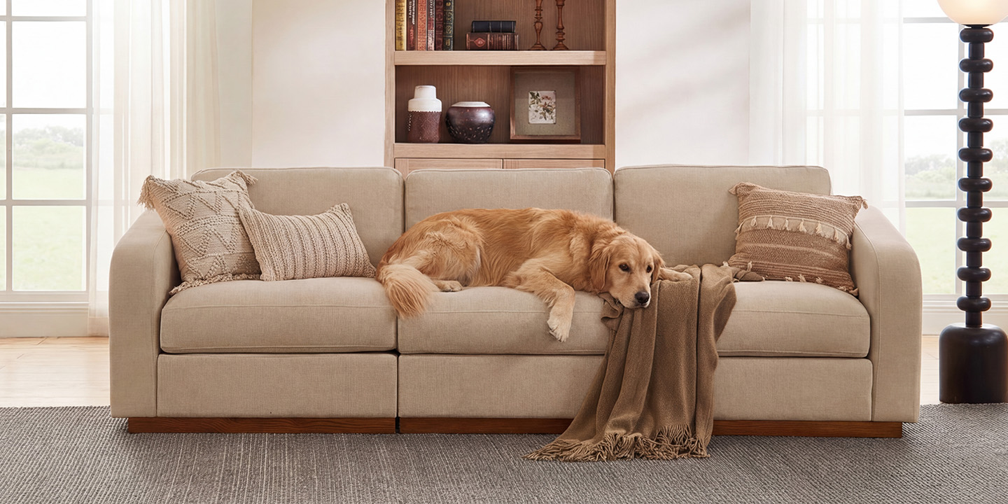 HERNEST Pick: Nesten 3-Piece Sectional Sofa