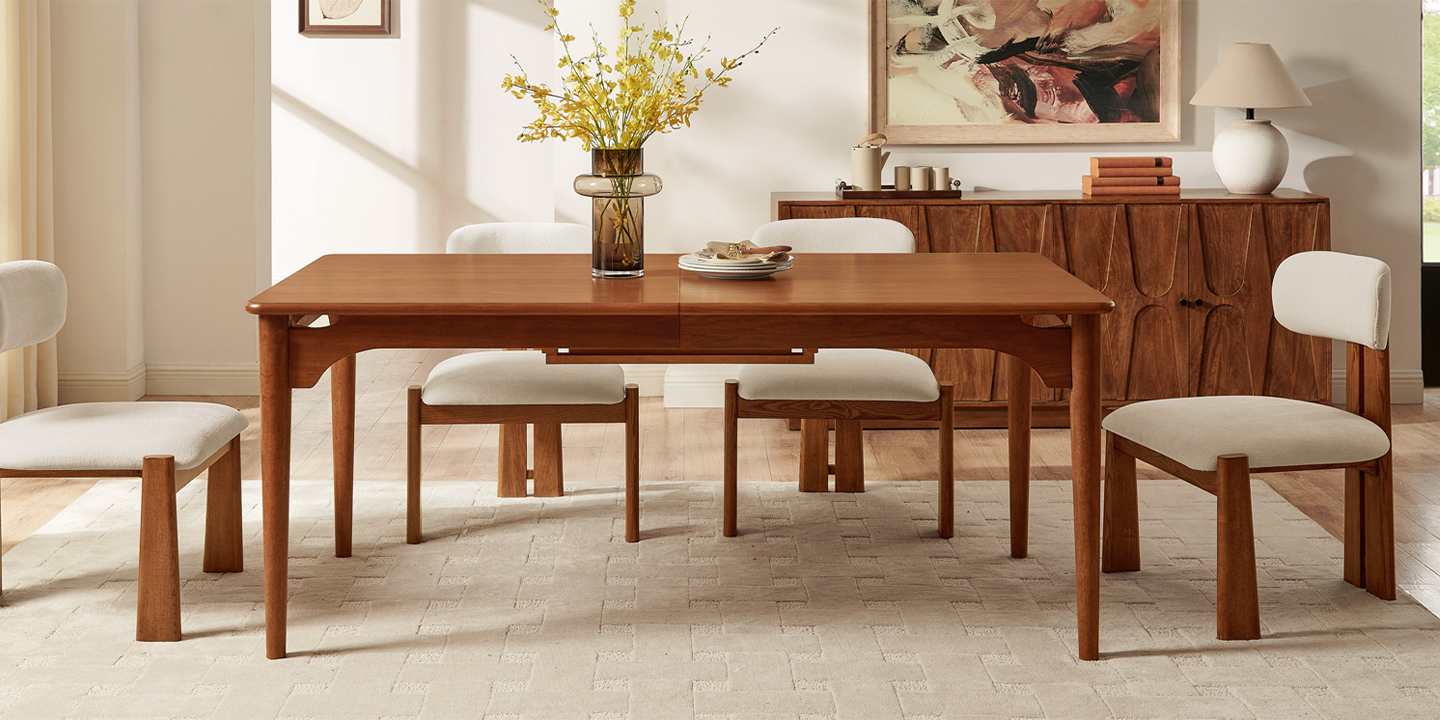 HERNEST Kaden Extendable Dining Table HERNEST Kaden Extendable Dining Table