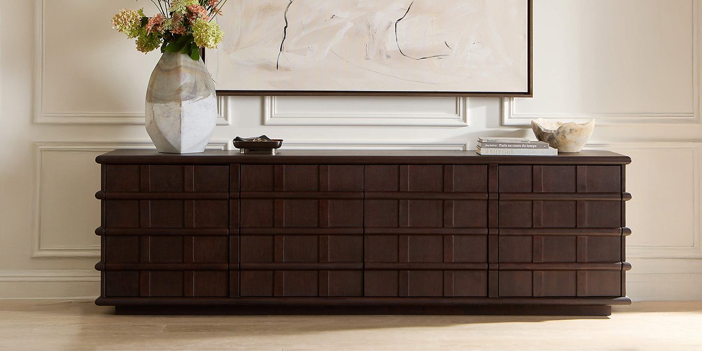 CB2 Alpena Acacia Credenza
