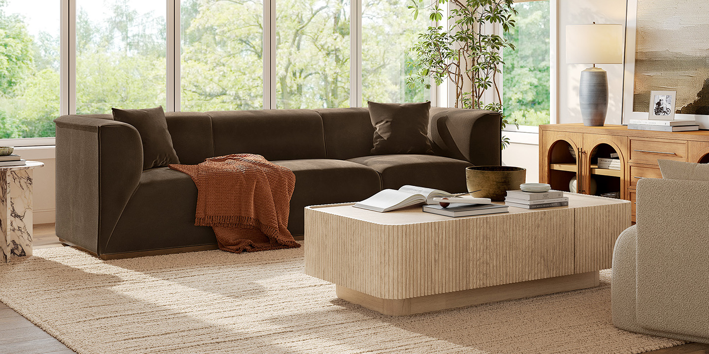 HERNEST Benton Sectional Sofa