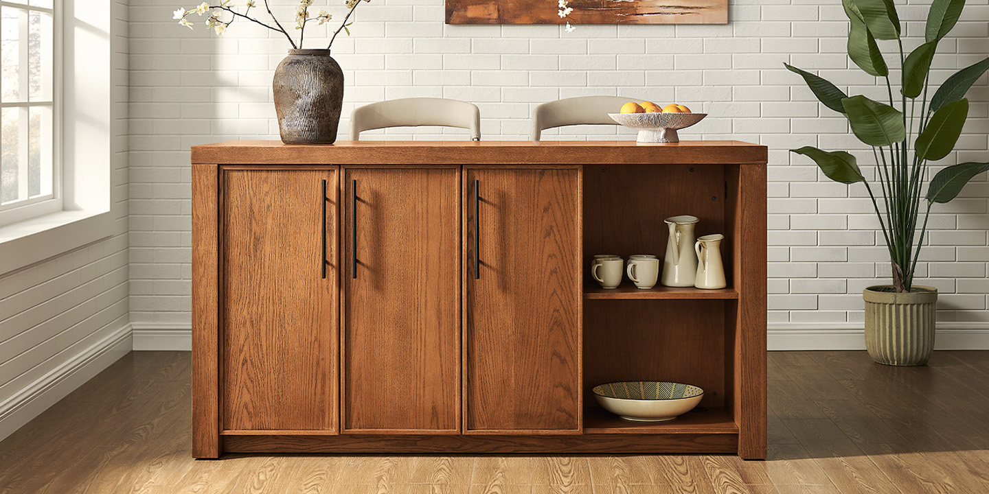 HERNEST Niklas MCM Wood Kitchen Island HERNEST Niklas MCM Wood Kitchen Island