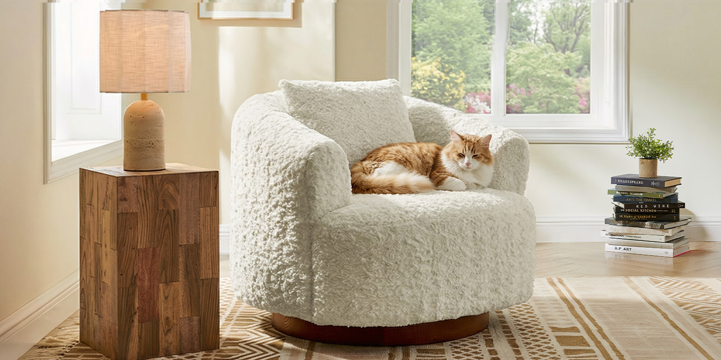 HERNEST Pick: Timberve Swivel Accent Chair