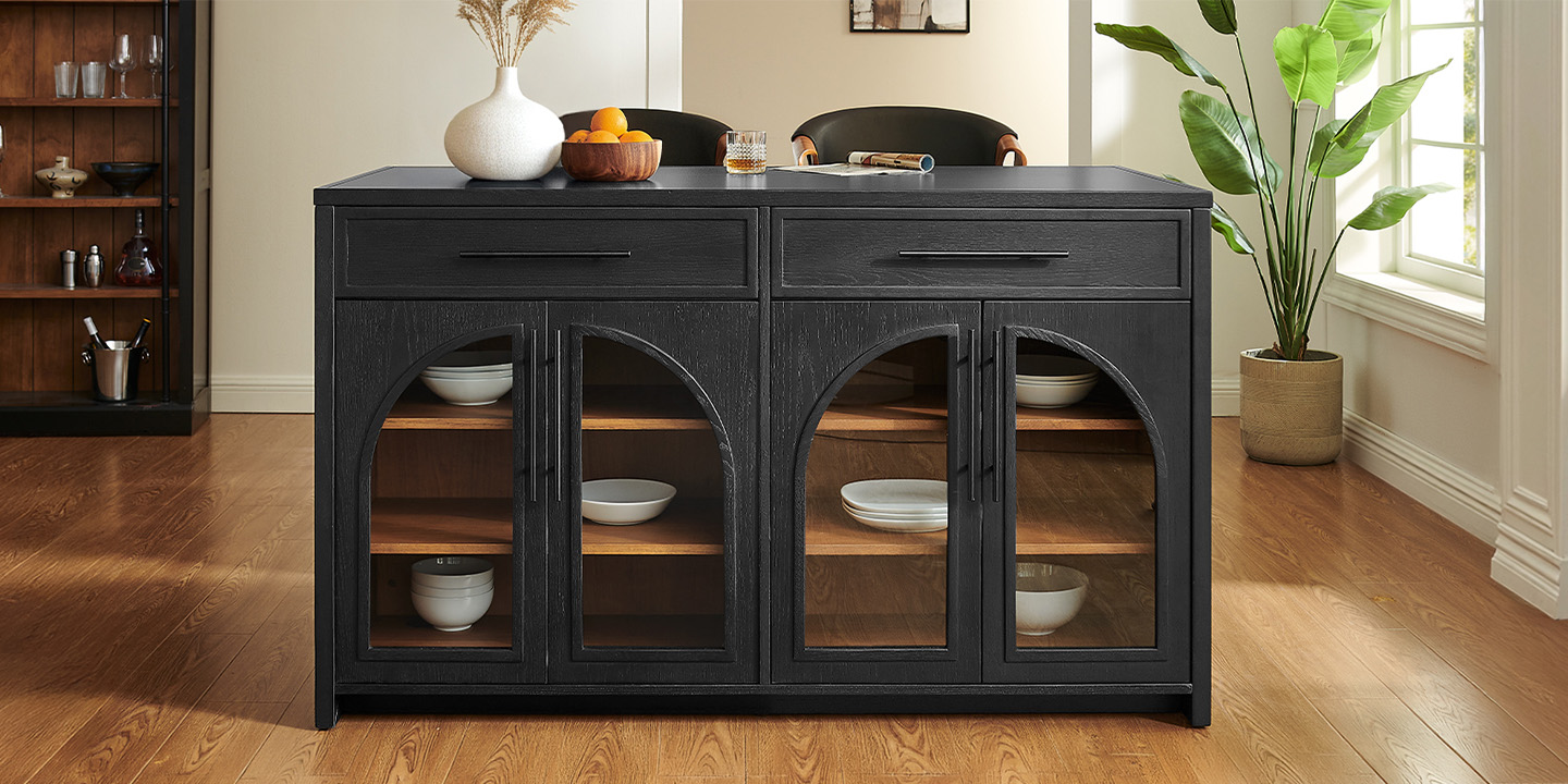 HERNEST Valborg Wood Kitchen Island HERNEST Valborg Wood Kitchen Island