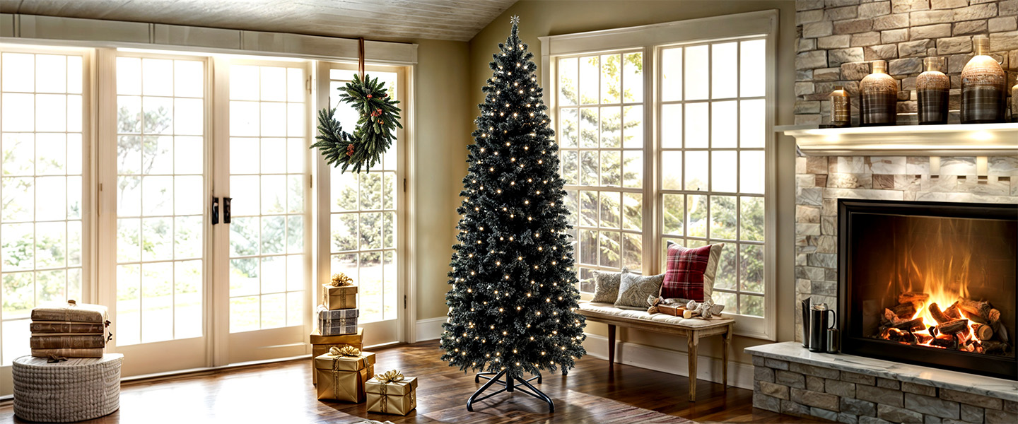 Black Christmas Tree