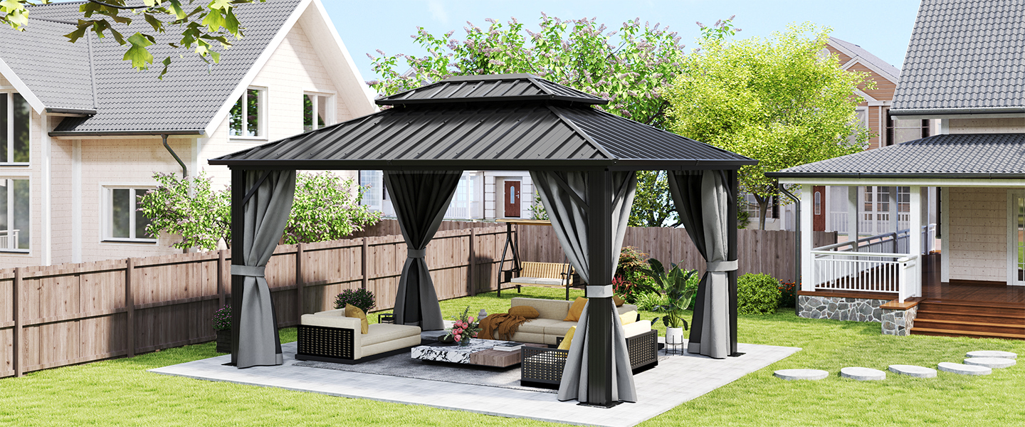 aluminum frame gazebo