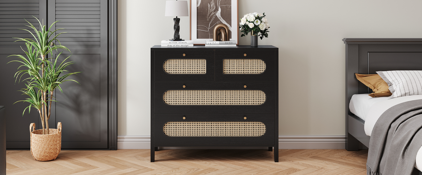 black dresser 4 drawer​, 4-drawer dressers​, nightstand dressers, cabinet storage organizers​, drawer cabinet organizer​