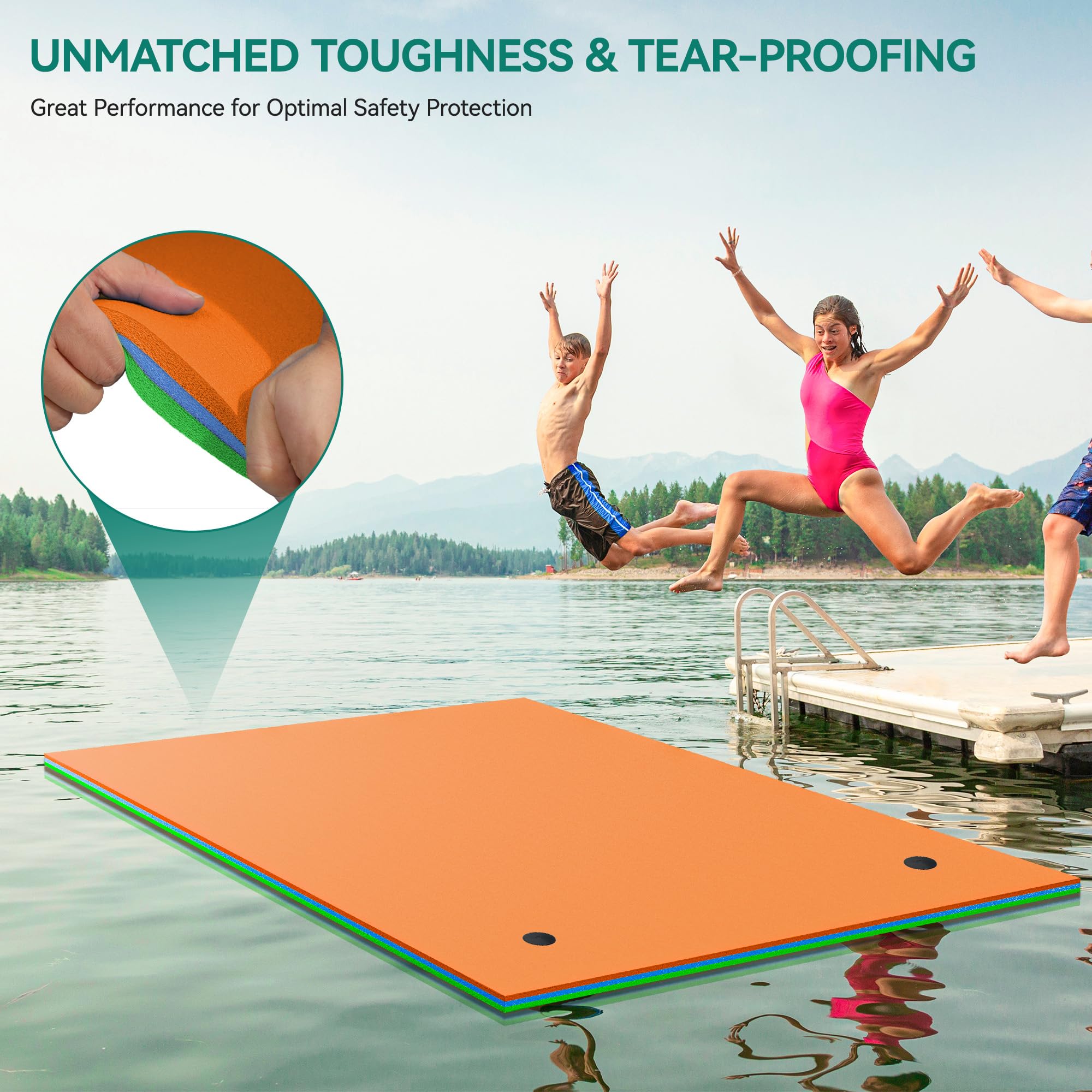 Cheap best floating water mats on Sale