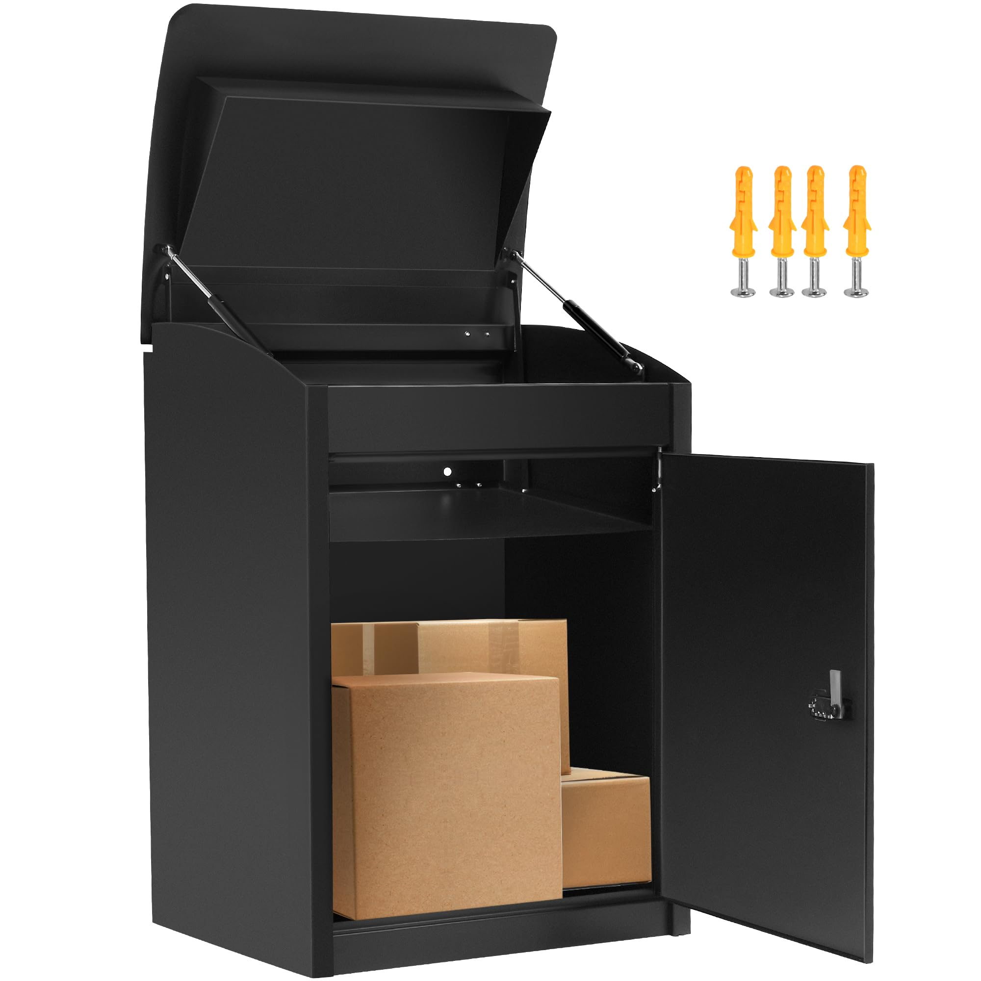 Yitahome | Outdoor Metal Large Package Drop Box with Coded Lock