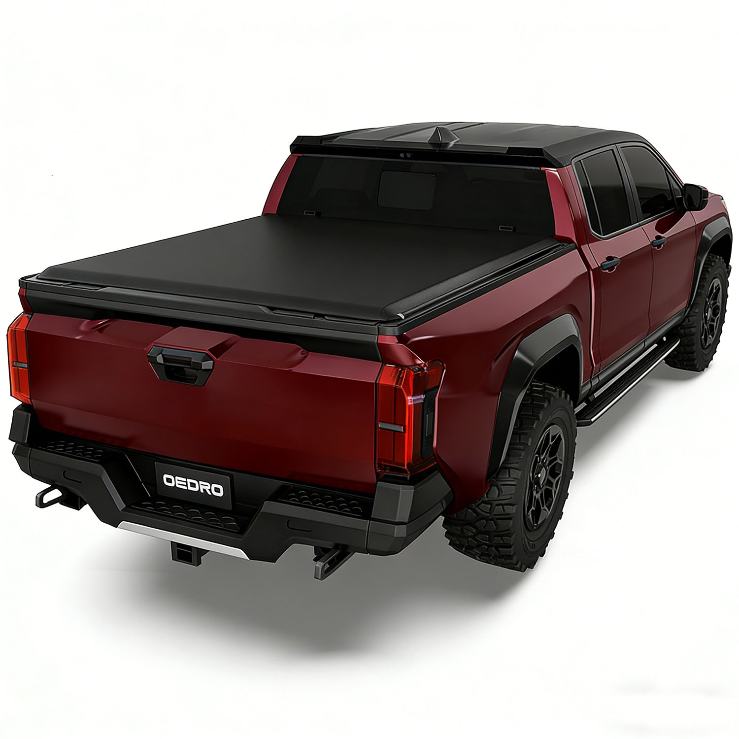 OEDRO 5FT Soft Roll Up Truck Bed Tonneau Cover Compatible with 2017-2026 Honda Ridgeline, Fleetside 5 Feet Bed