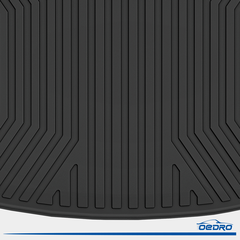 Side view of OEDRO Floor Mats Set for 2022-2025 Jeep Grand Cherokee Custom Fit All Weather Front & Rear Row Car Floor Mats Set