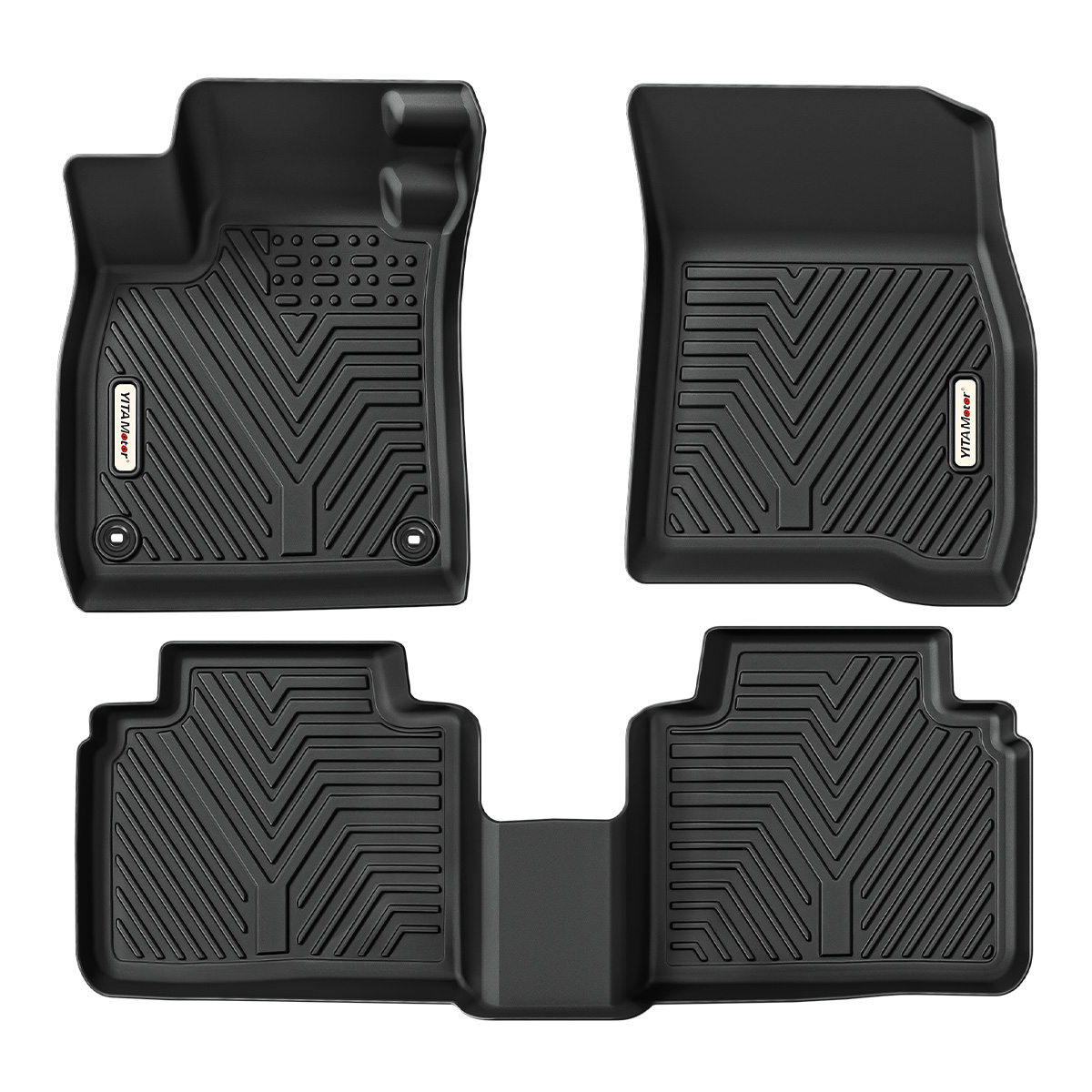 YITAMOTOR® Floor Mats for Honda Accord 2023 2024 (Include Hybrid) All Weather Custom Fit for 2023 Honda Accord Floor Liners 2024 Honda Accord Accessor