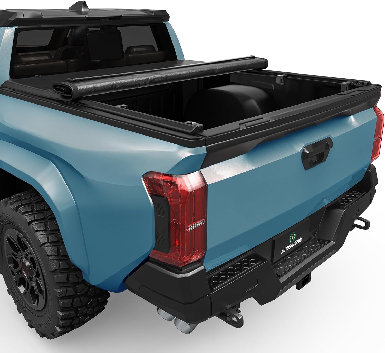 Soft Roll-Up Tonneau Truck Bed Cover for 2024-2026 Toyota Tacoma (Excl. Trail Edition) 5ft Bed