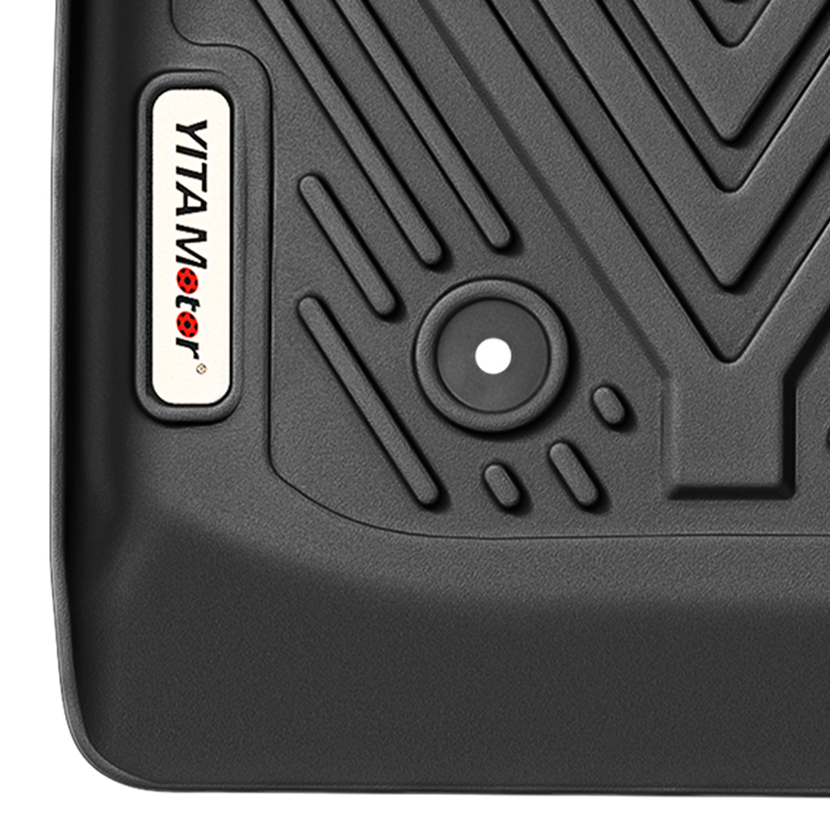 YITAMOTOR All-Weather Floor Mats For Chevy Colorado & GMC Canyon Crew Cab (3-Piece Set, Black)