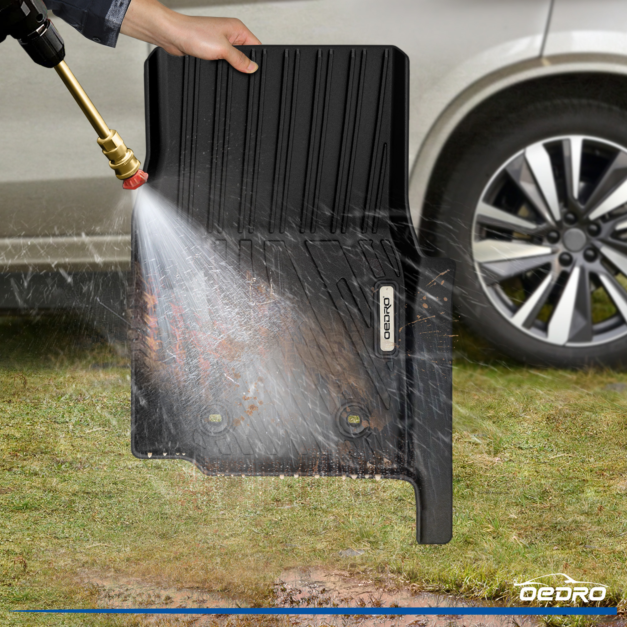 Dattumar Second Row Under Seat Storage Mats Compatible With