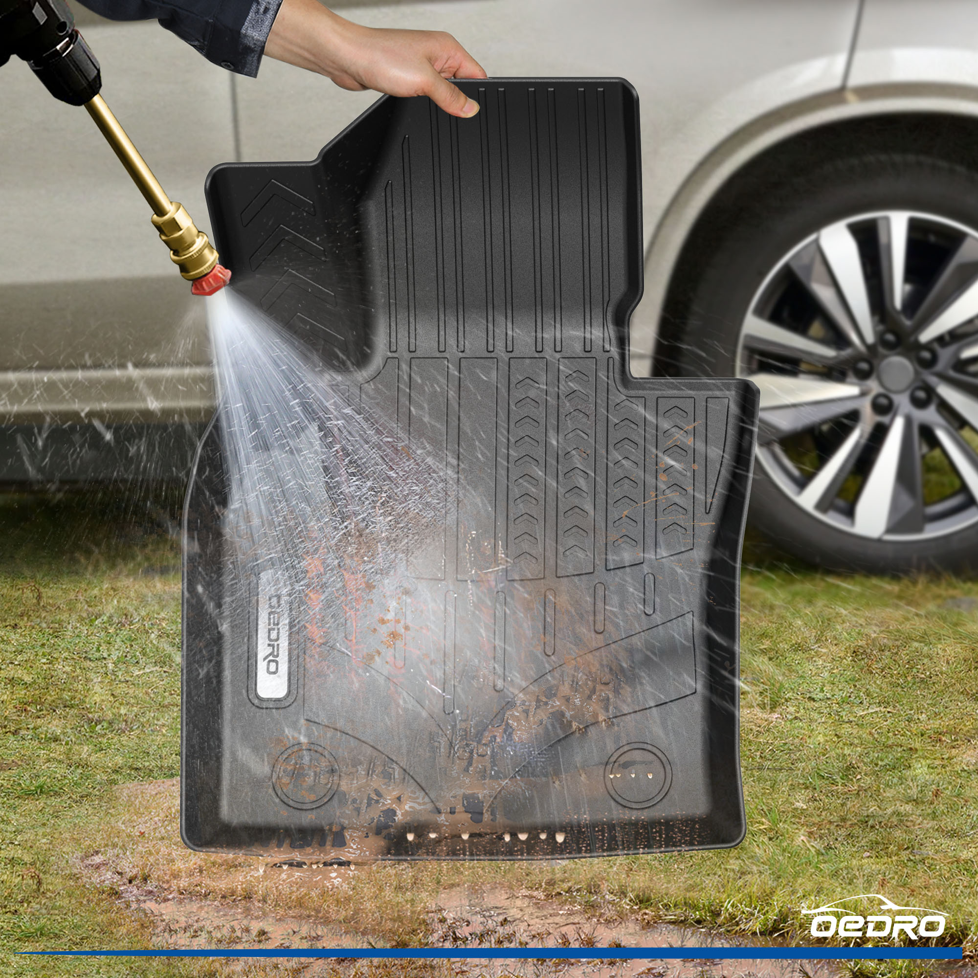 Marretoo Mazda Cx-50 Cargo Liner 2023-2025, 2 In 1 Mat, All-Weather TPE