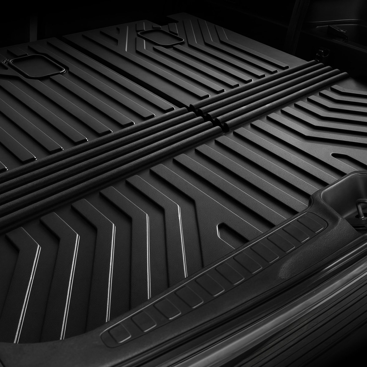 Cargo Mat For Honda Pilot 2023 2024 2025: AOMSAZTO All Weather TPE - View #7