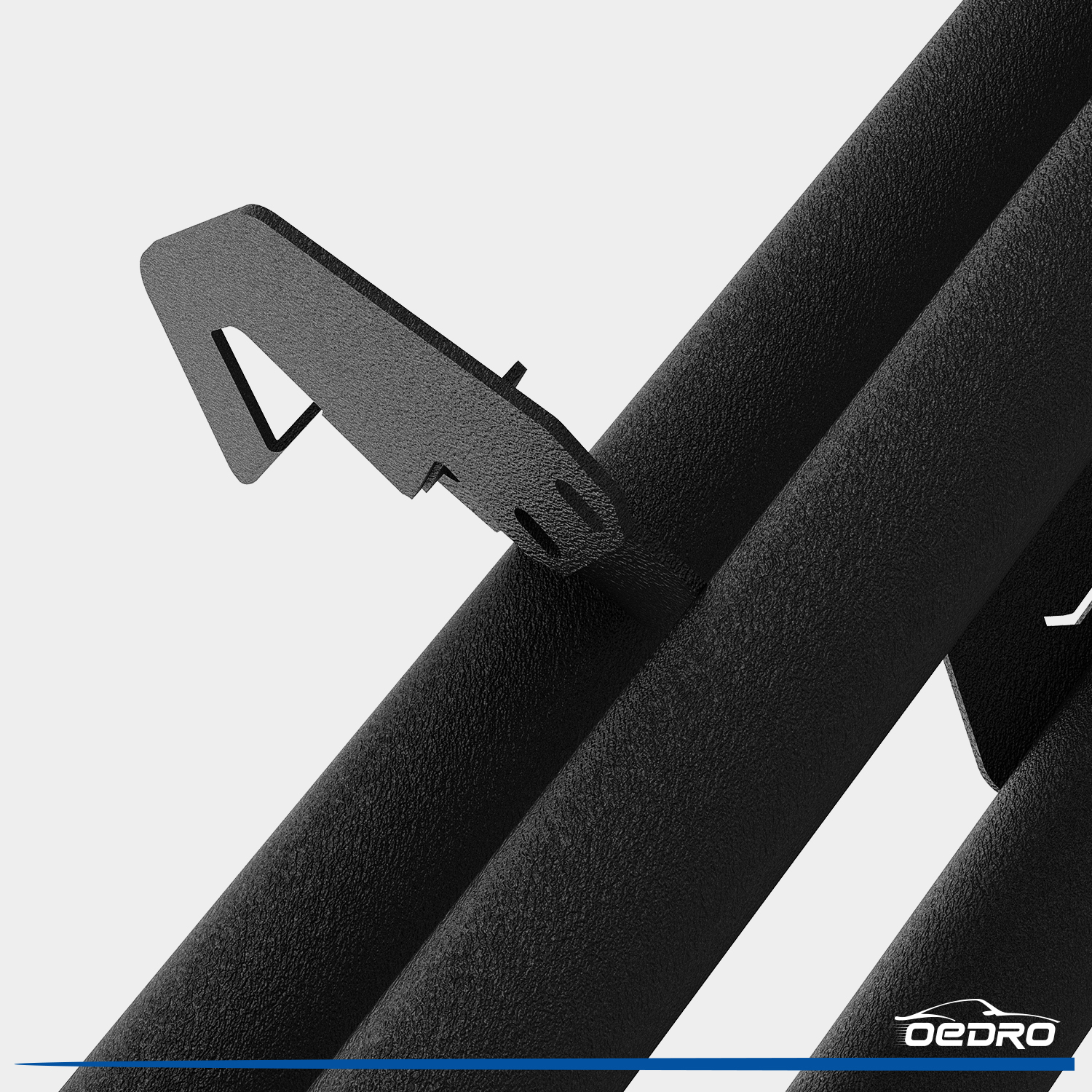 Side view of OEDRO Running Boards for 2019-2025 Silverado/Sierra 1500 2500 HD 3500 HD Crew Cab