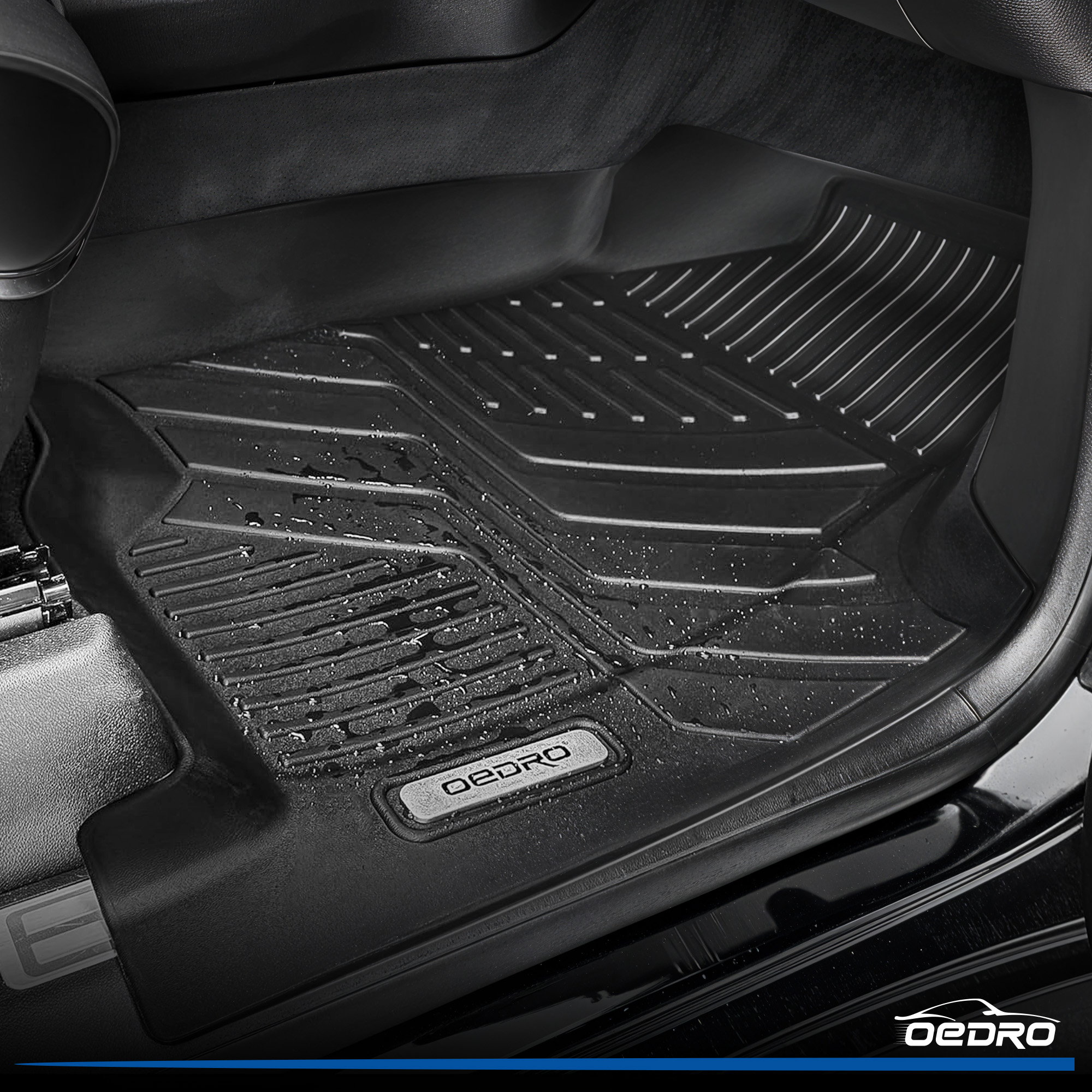 NIKALAIKA Floor Mats & Trunk Mat For All-New 2024 Chevrolet/Chevy Traverse (7 Seats