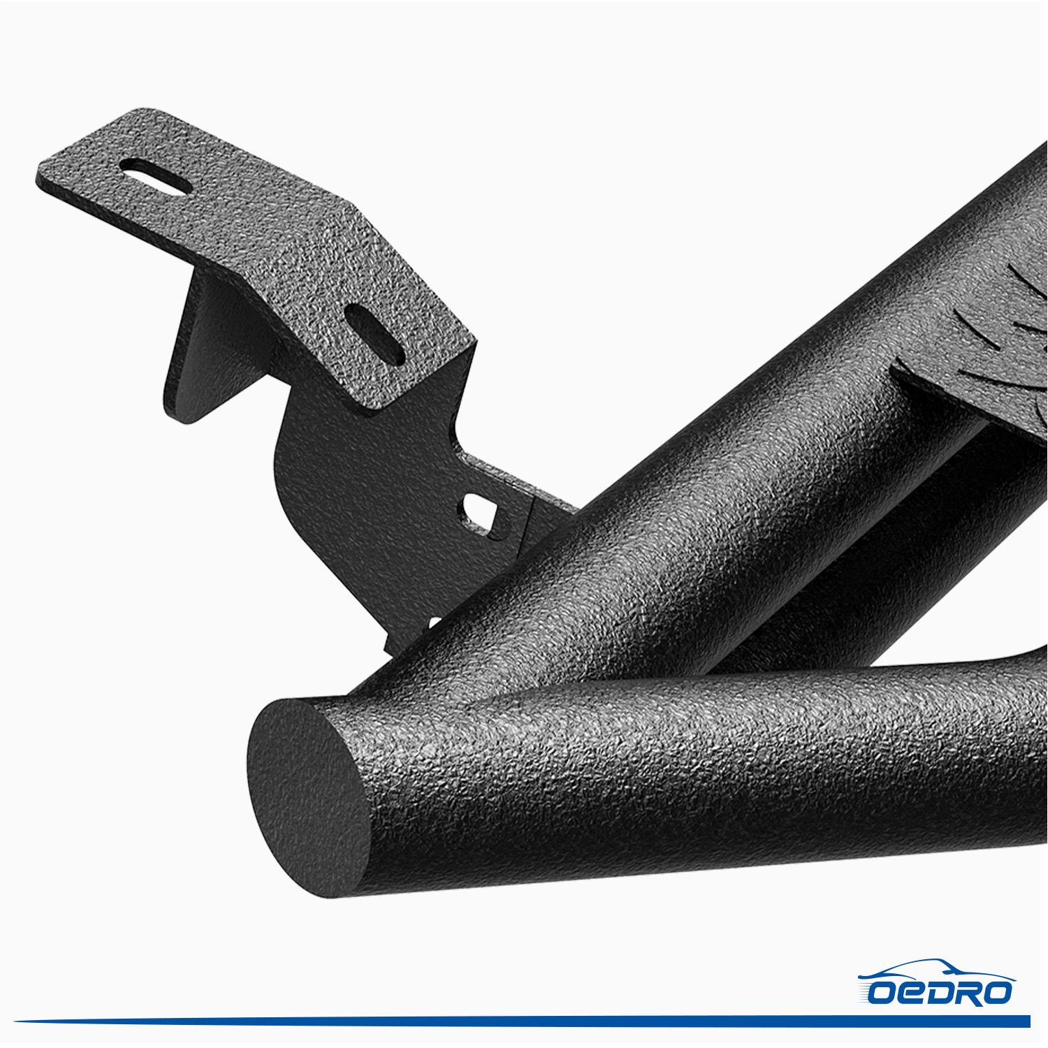 Side view of OEDRO Running Boards for 2007-2021 Toyota Tundra Double Cab, Side Step Nerf Bars
