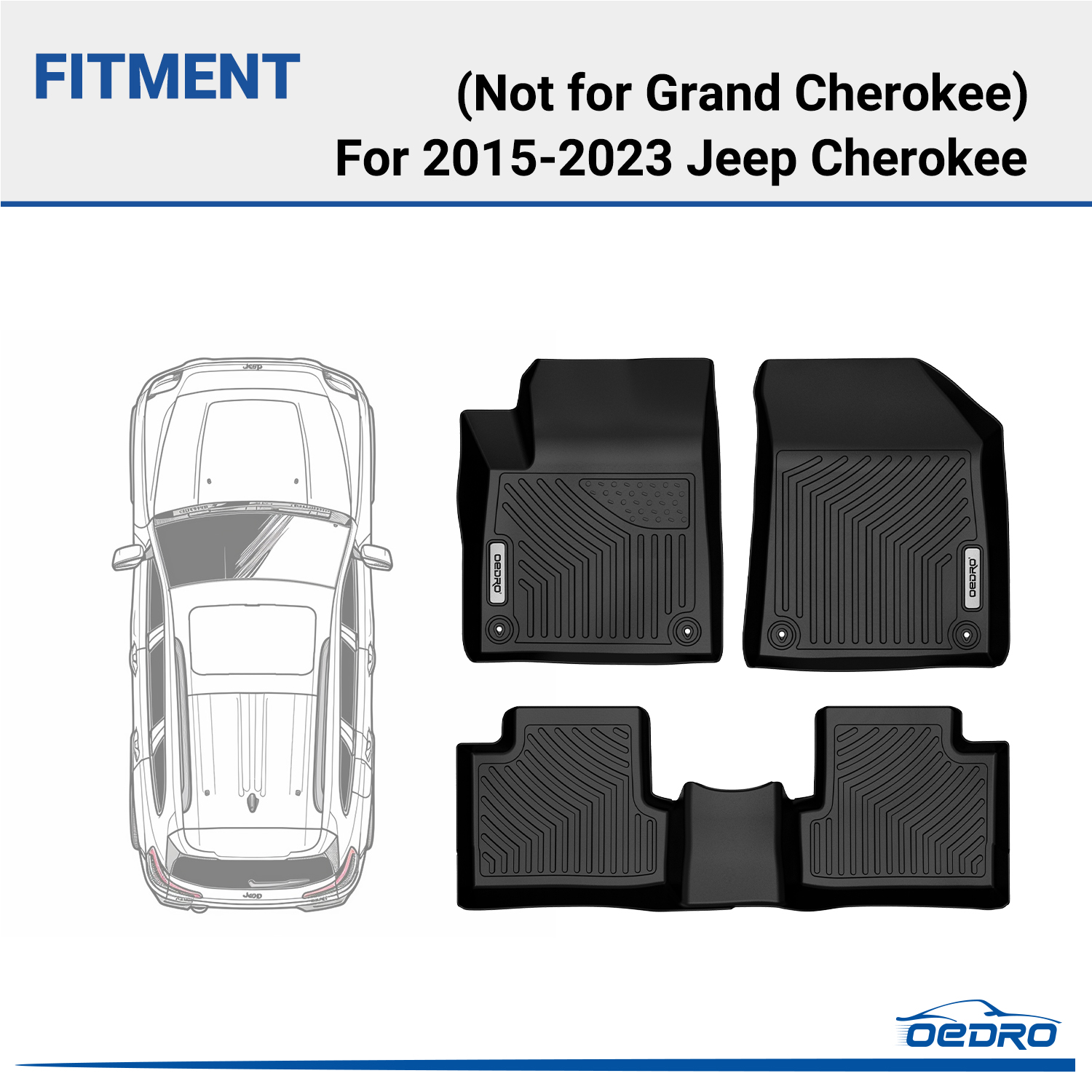 Jeep Grand Cherokee Intro-Tech Hexomat Custom Fit All-Weather Front