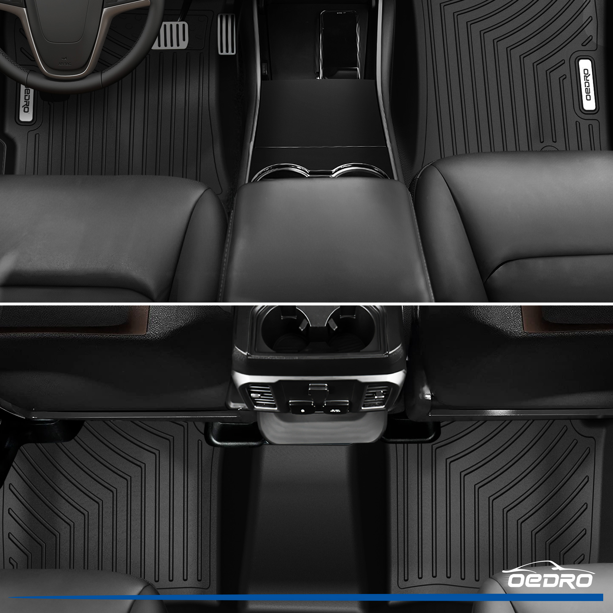 Side view of 2007-2012 Nissan Altima Sedan All-Weather Guard Floor Mats