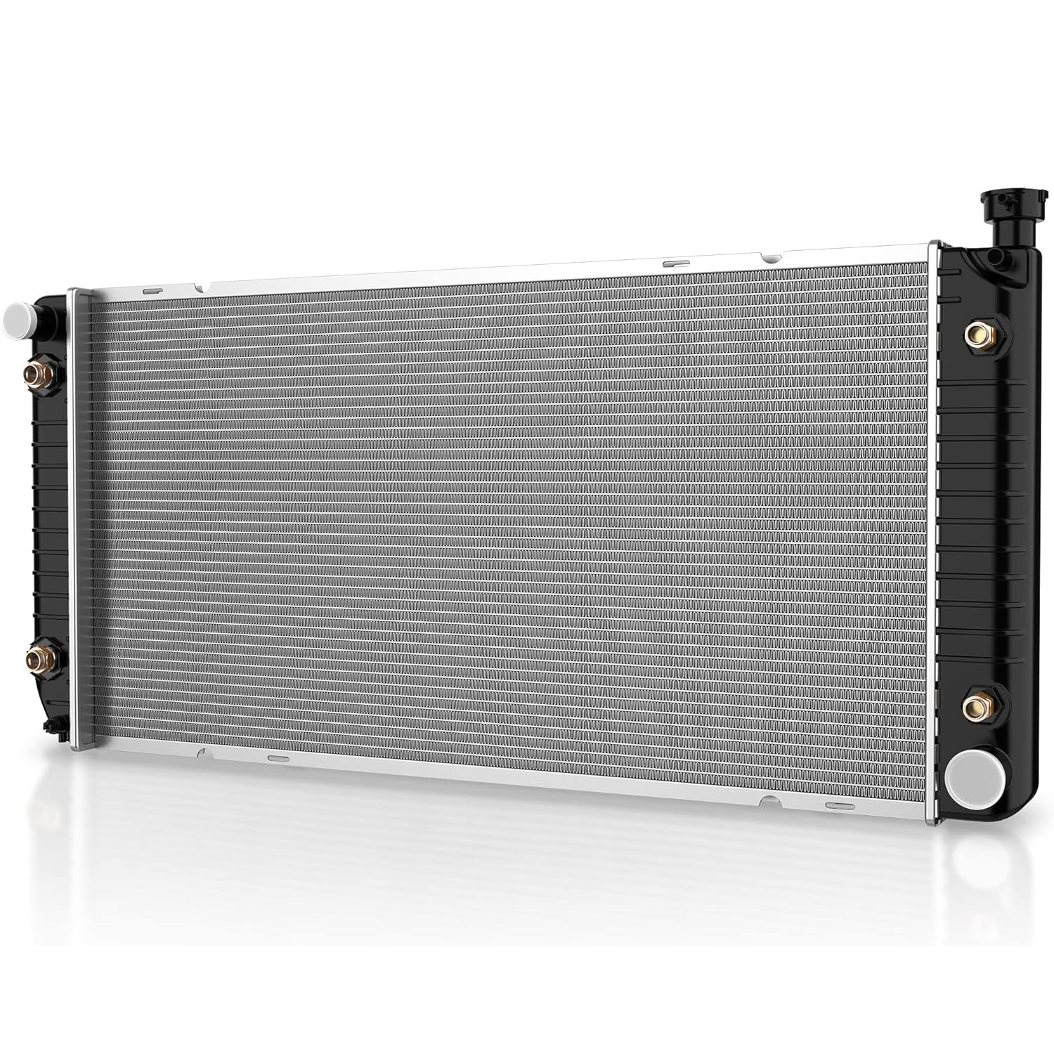 YITAMOTOR® Radiator Compatible with Chevy GMC Cadillac Suburban Yukon Tahoe Pickup Escalade C1500 C2500 C3500 K1500 K2500 K3500 5.0L 5.7L V8