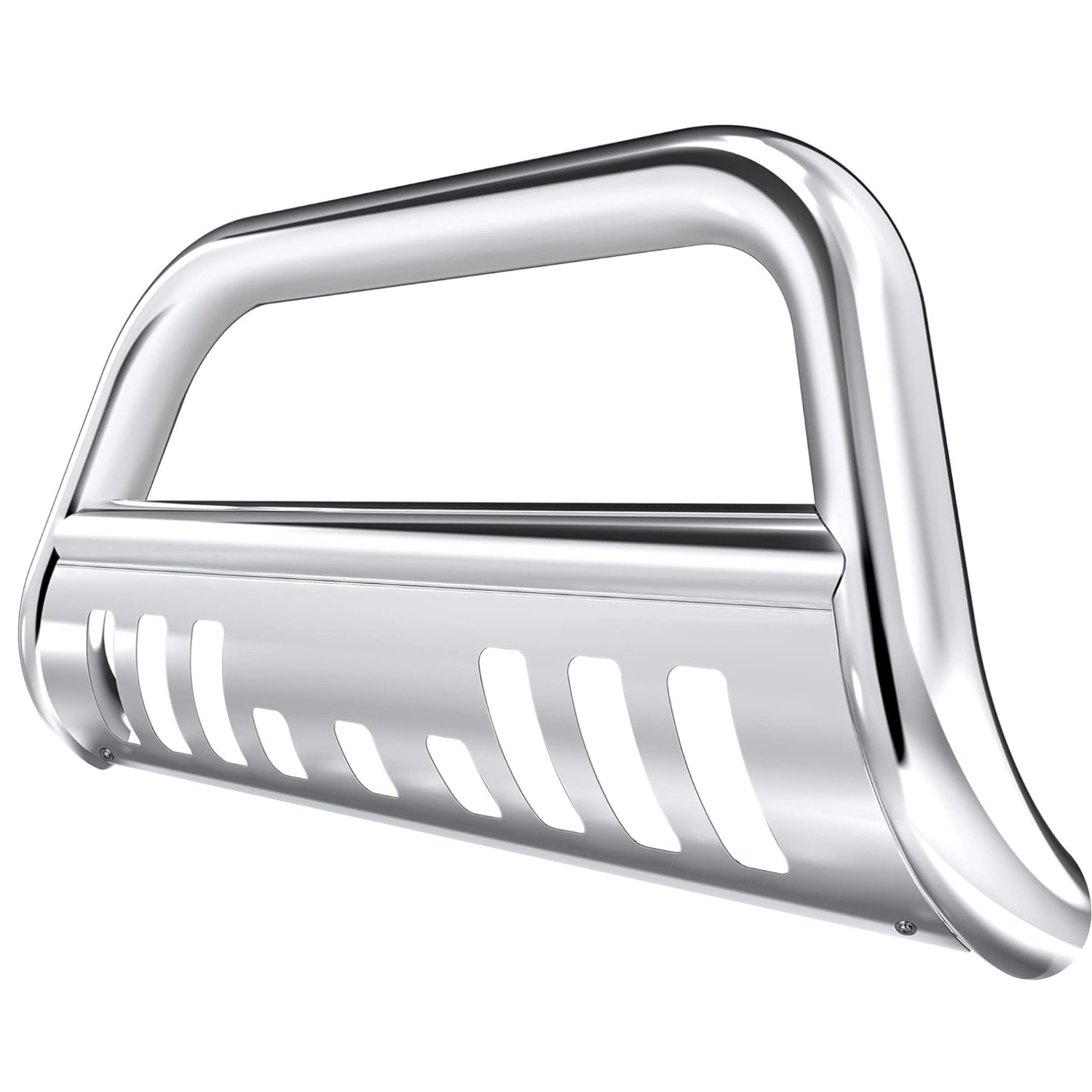 YITAMOTOR® 09-18 Dodge Ram 1500 Bull Bar Front Bumper Brush Push Grill Guard with Skid Plate