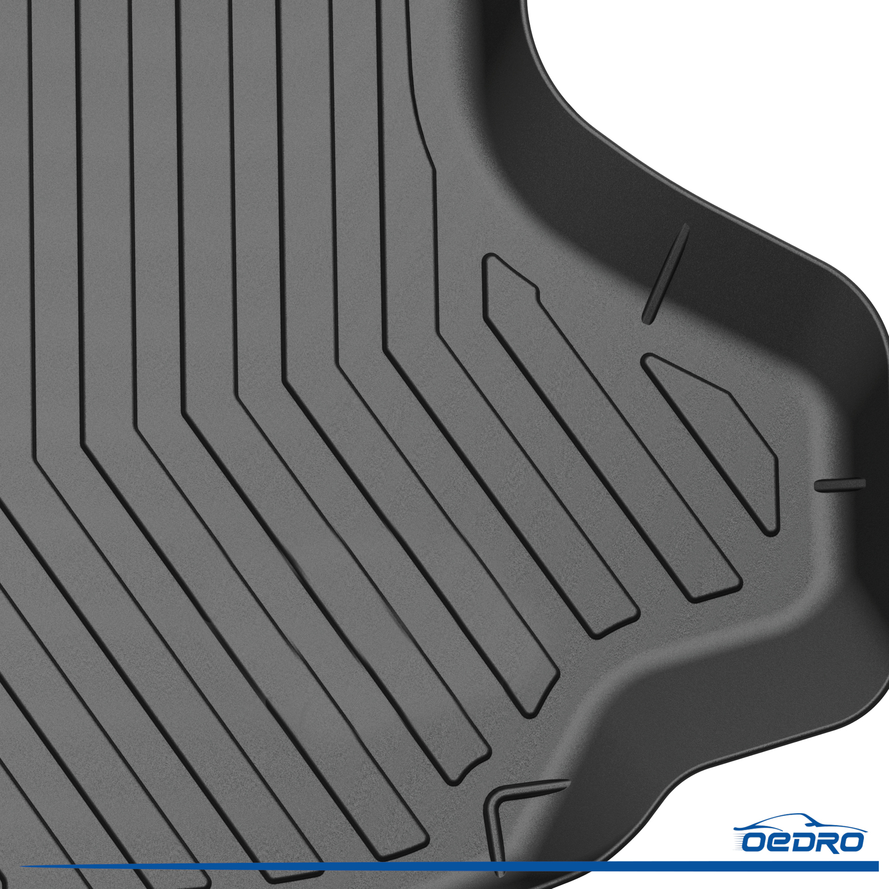 Side view of OEDRO Cargo Liner for 2023-2025 Honda HR-V HRV, Custom Fit Waterproof Cargo Trunk Liner Mat