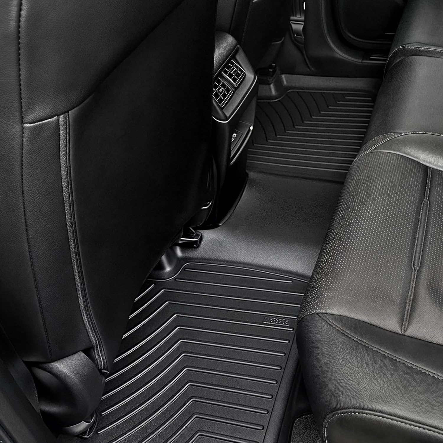 Side view of OEDRO Floor Mats for 2023-2026 Honda CRV CR-V (Include Hybrid), Custom Fit TPE All-Weather Floor Mat & Cargo Liner  Full Set
