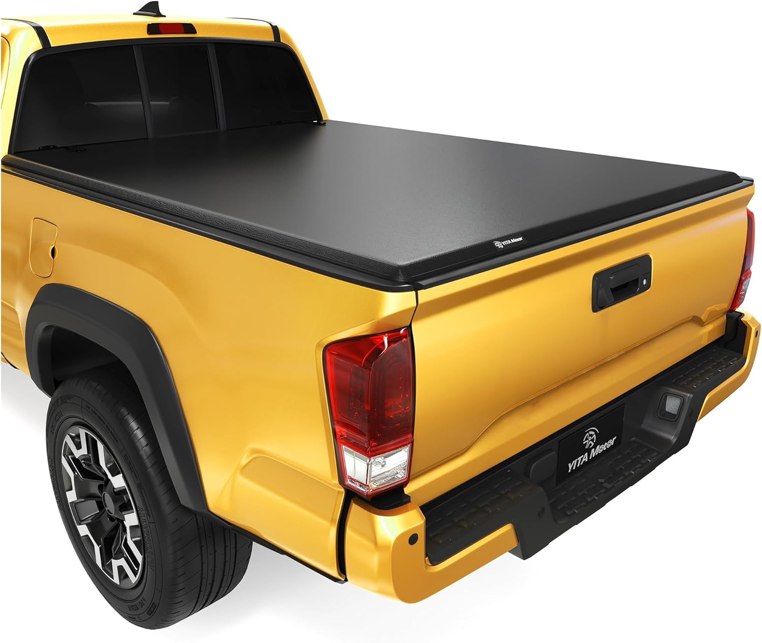 Tri-Fold Soft Bed Cover for Toyota Tacoma 2016–2023 | 6FT Fleetside Bed | Not for Trail Edition