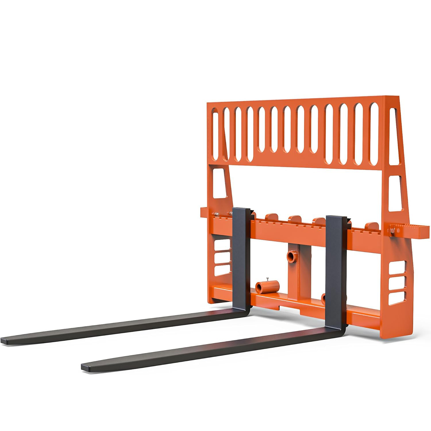 4000LB Skid Steer Pallet Fork Attachment with 48" Blades | Quick Tach | YITAMOTOR-image-OE-YTFRPF-0298+0273x2