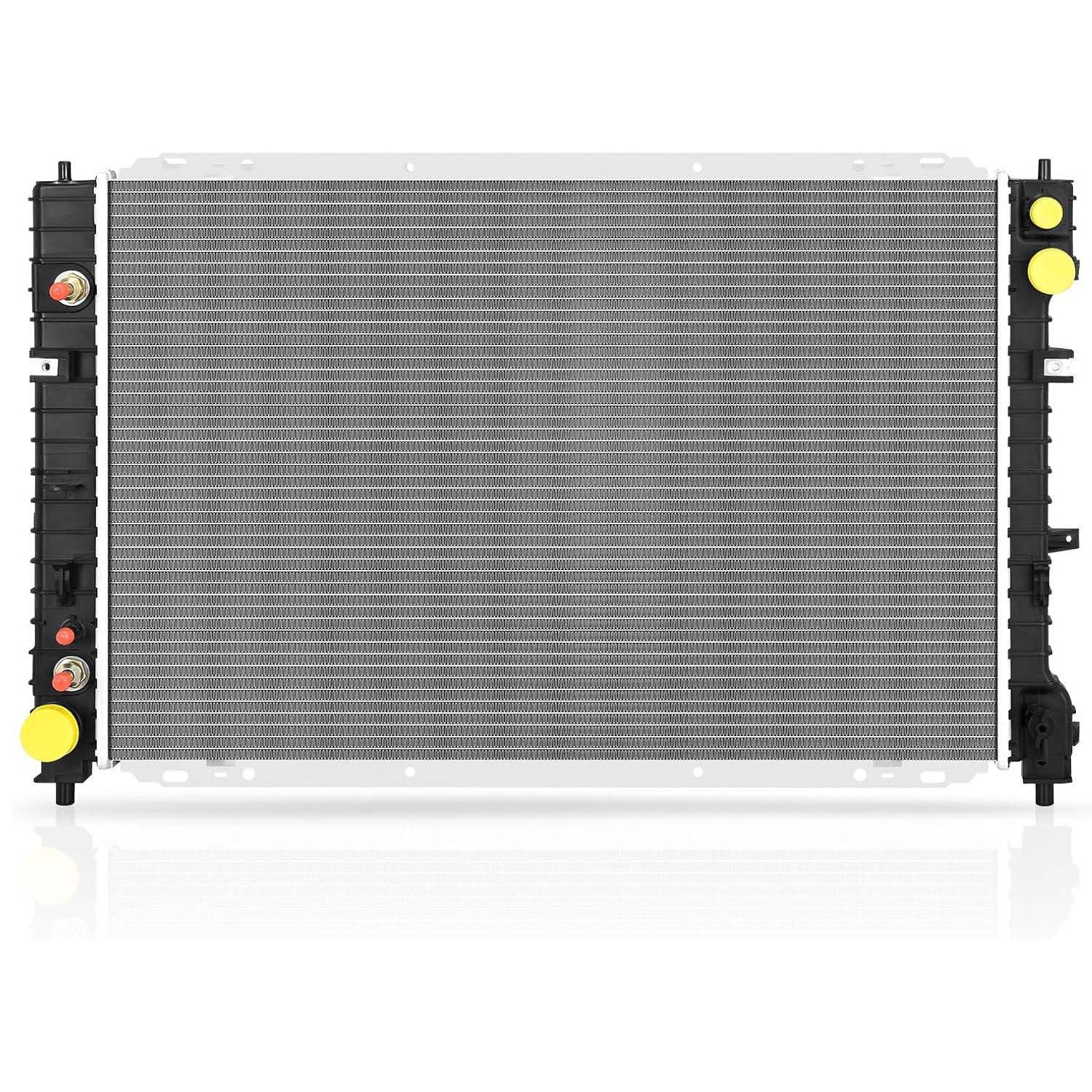 YITAMOTOR Aluminum Radiator - Direct Fit for 01-07 Ford Escape, 01-06 Mazda Tribute, 05-08 Mercury Mariner | 3.0L V6