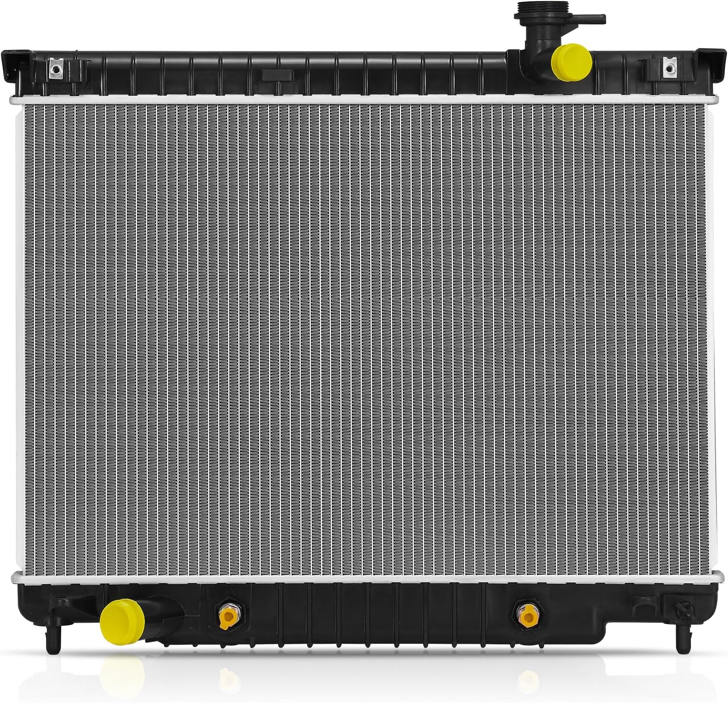 YITAMOTOR Aluminum Radiator - Direct Fit for GM Midsize SUVs | 4.2L L6 Compatible