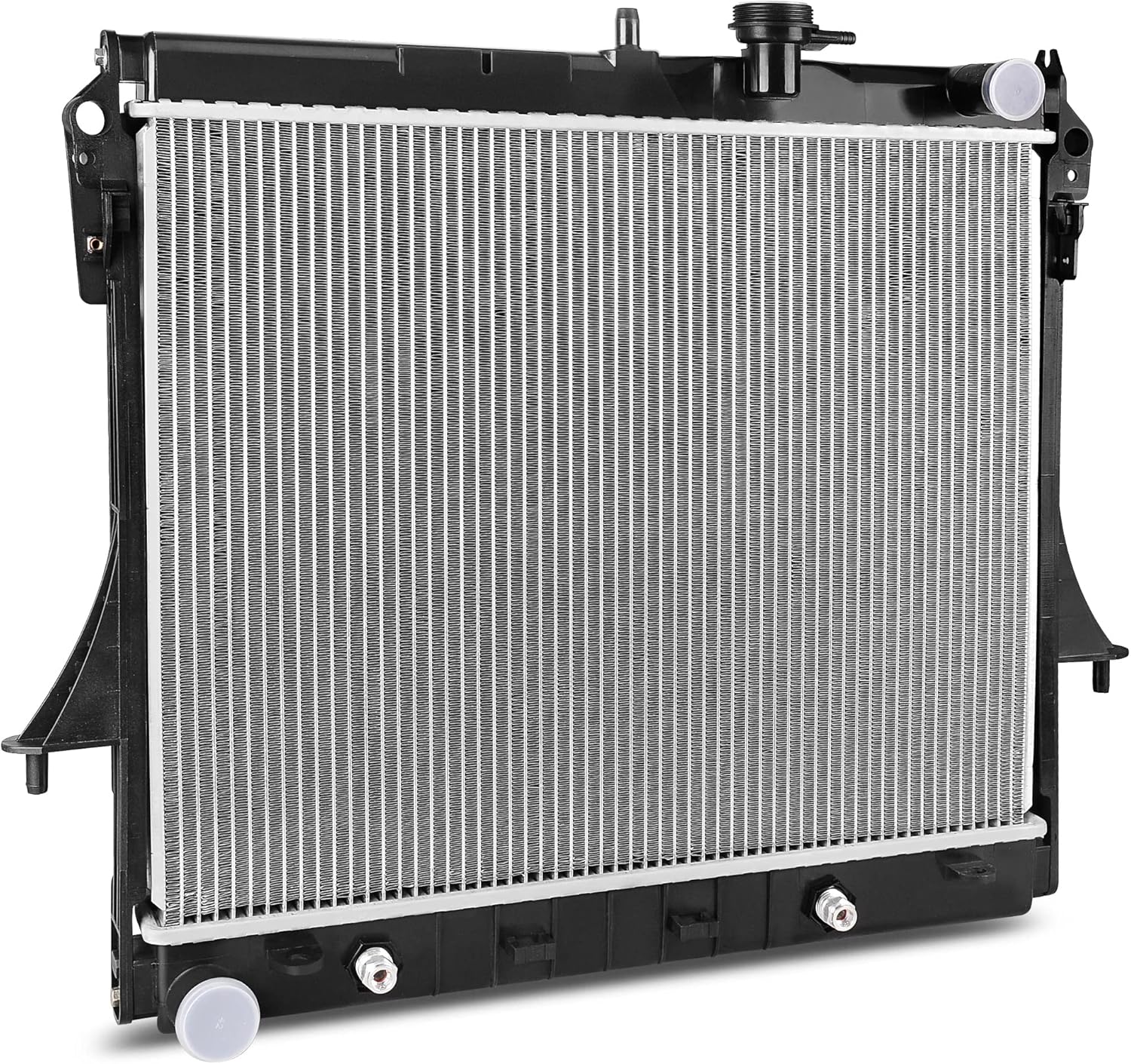 YITAMOTOR Aluminum Radiator - Direct Fit for 2009-2012 GMC Canyon/Chevy Colorado 5.3L & 2006-2010 Hummer H3/H3T 3.5L 3.7L