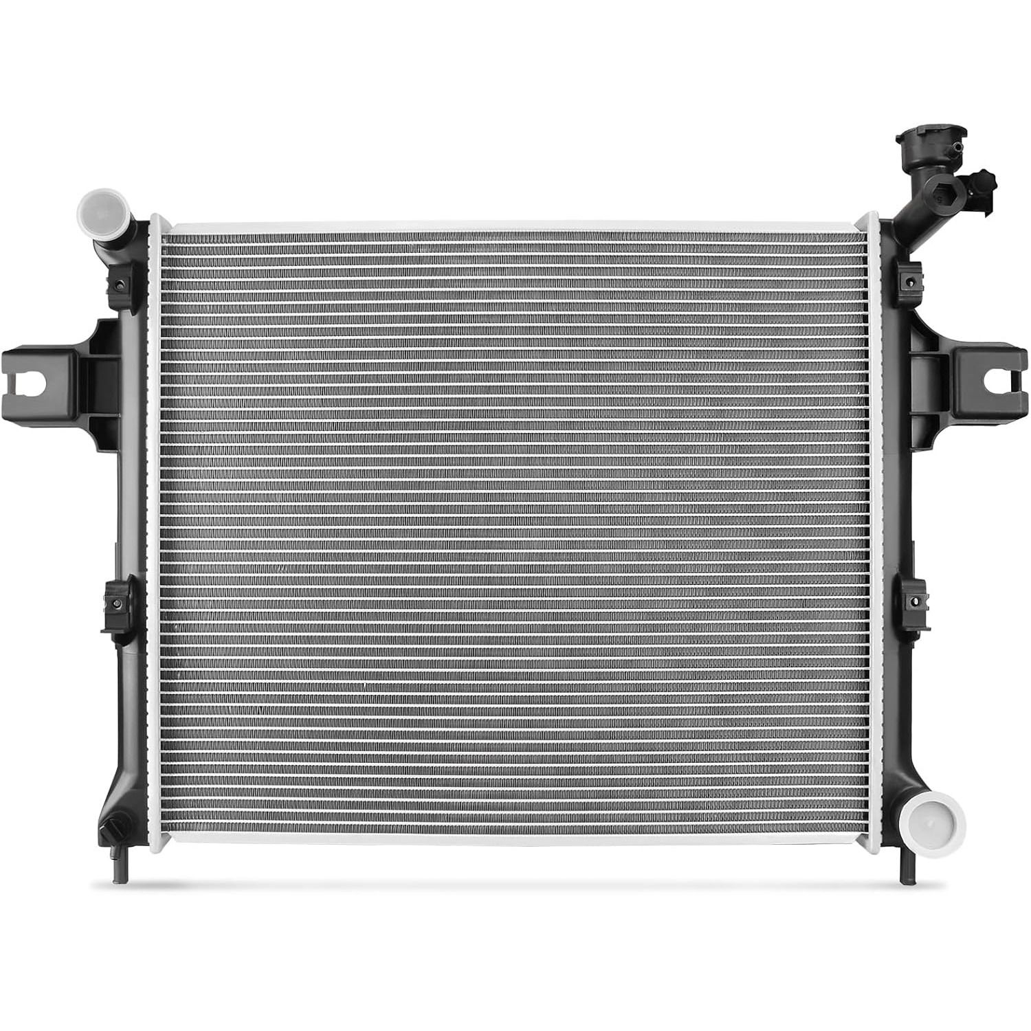 YITAMOTOR Aluminum Radiator - Direct Fit for 2005-2010 Jeep Grand Cherokee & Commander | 3.0L-6.1L V6 V8 Engines