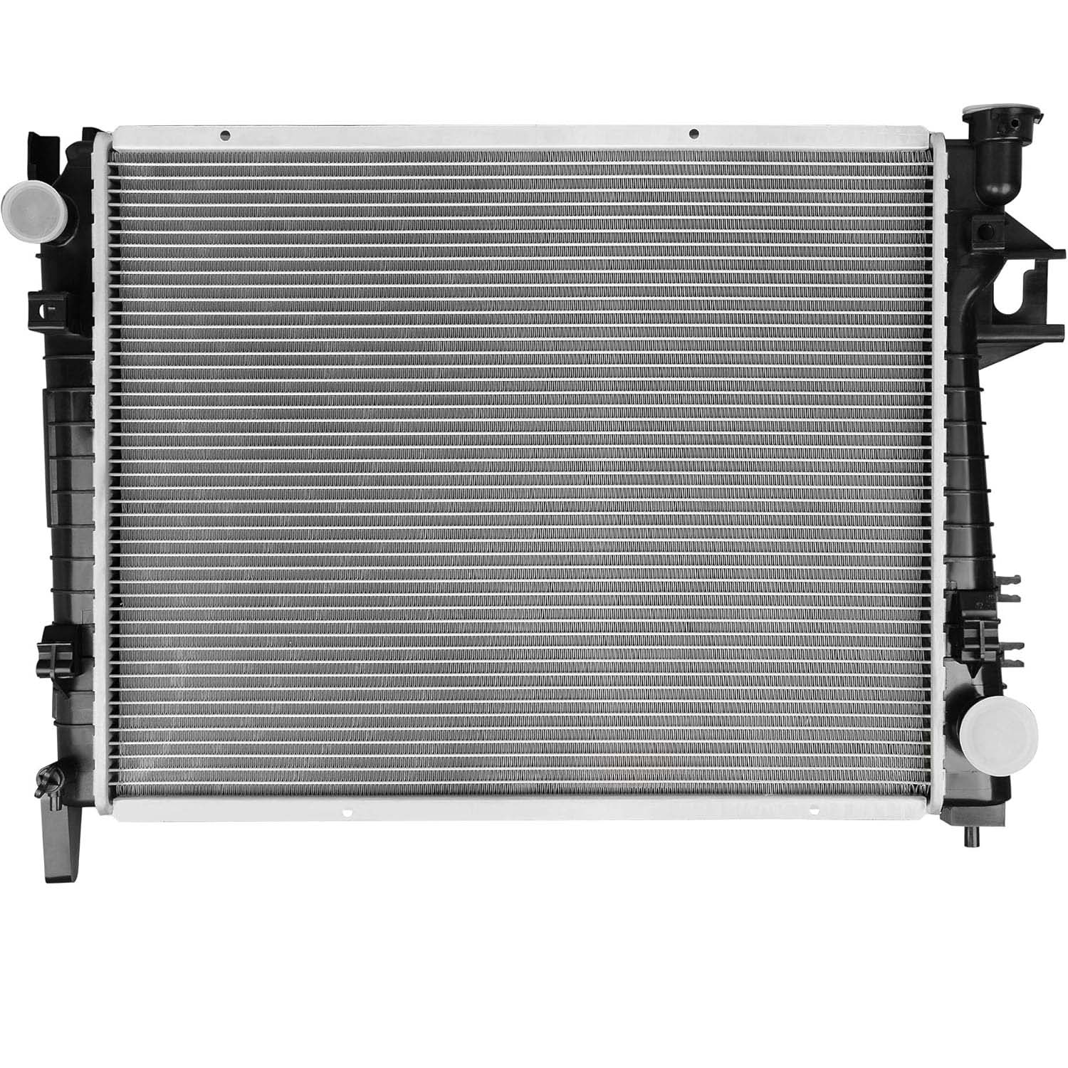 YITAMOTOR Aluminum Radiator - Direct Fit for 02-08 Dodge Ram 1500/2500/3500 | 3.7L to 5.9L V6 V8