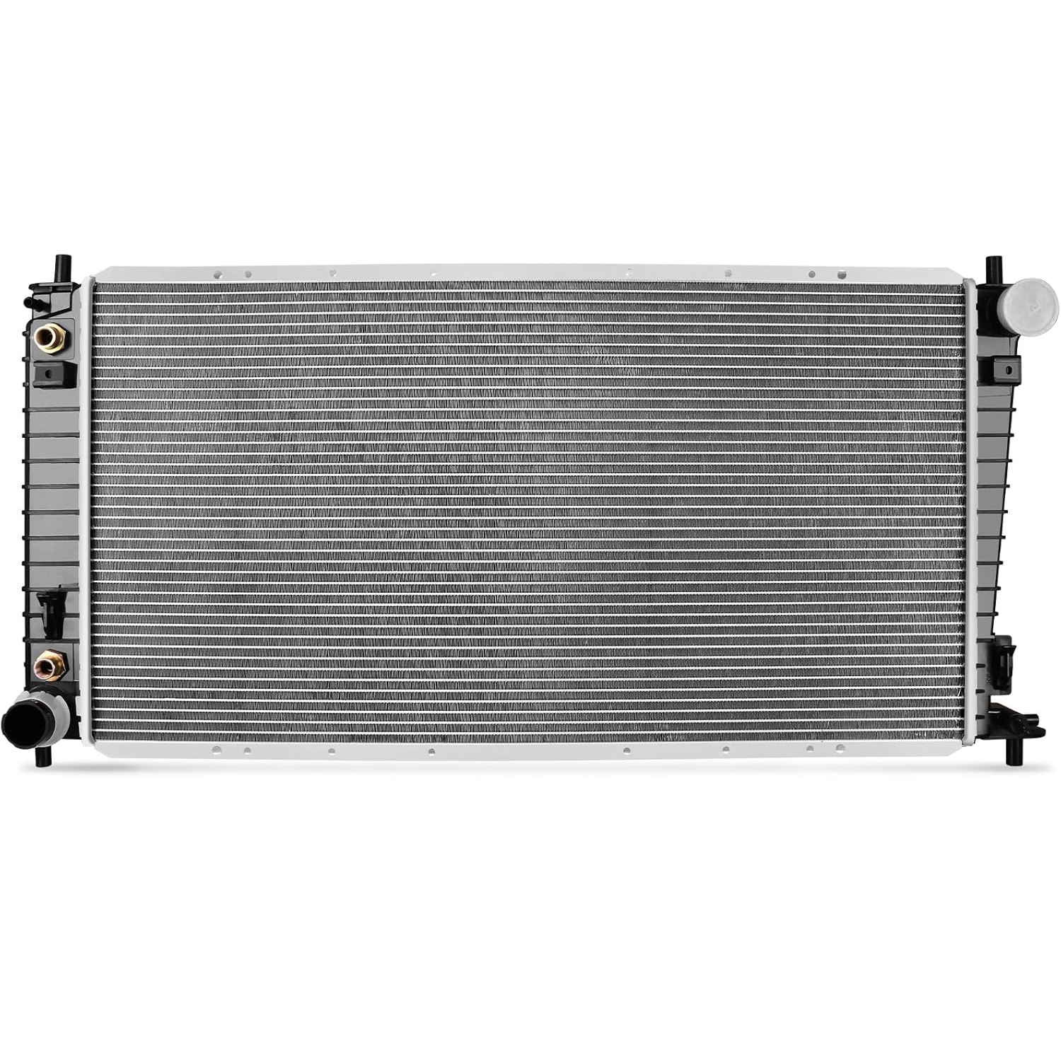 YITAMOTOR Aluminum Radiator - Direct Fit for 1999-2003 Ford F-Series & SUV Models | 4.2L-5.4L V6 V8