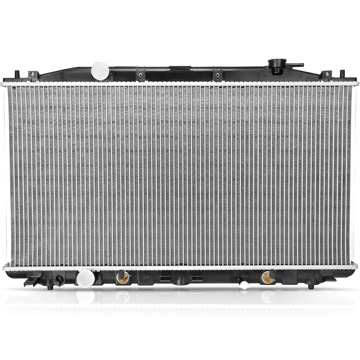 YITAMOTOR Aluminum Radiator - Direct Fit for 2008-2012 Honda Accord & 2012-2015 Crosstour | 2.4L L4 Engine