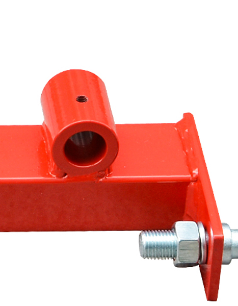 Stabilized Hay Spear Attachment